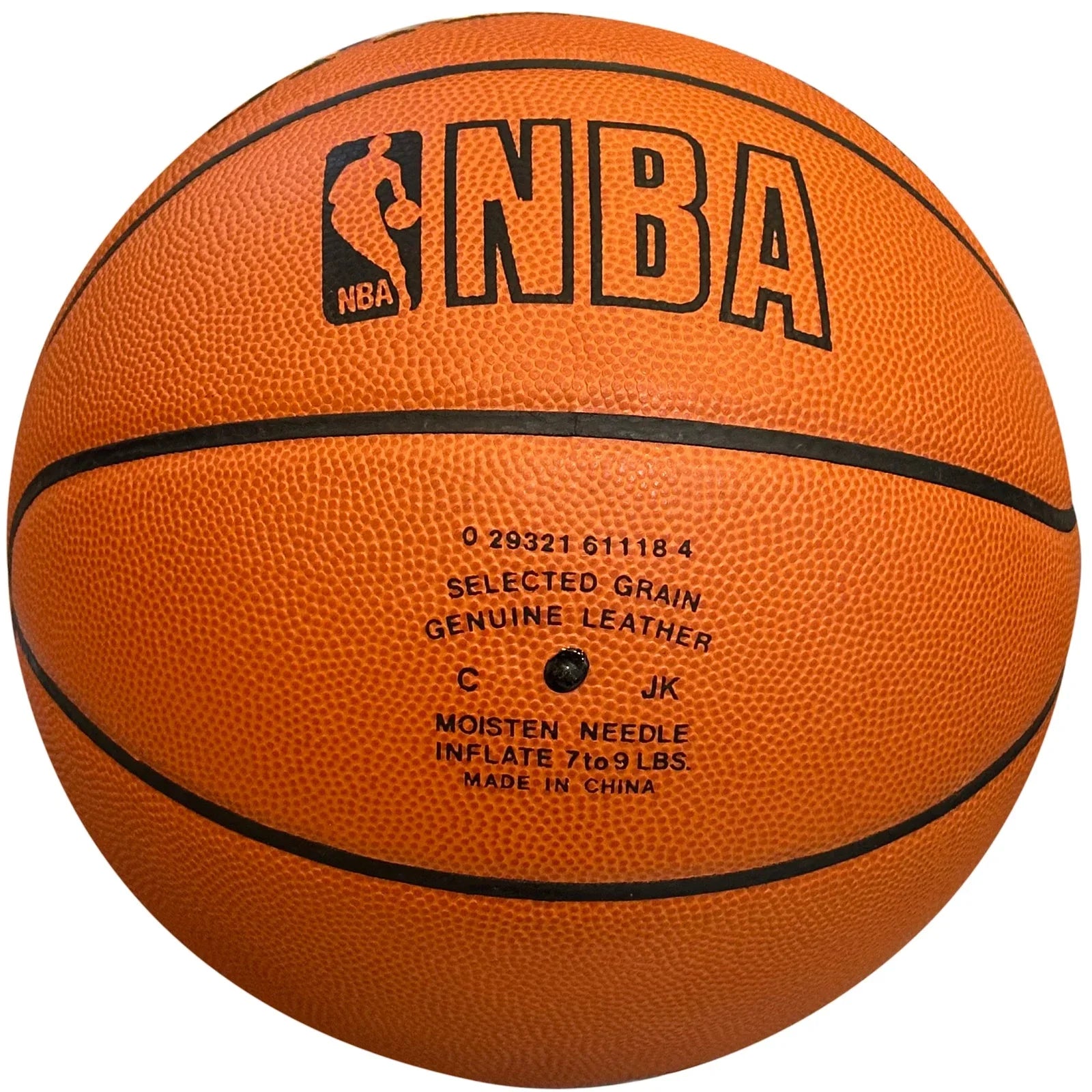 Kobe Bryant Autographed NBA Back-to-Back Champs Embossed Spalding Basketball Limited Edition #53 of 308 - UDA Upper Deck