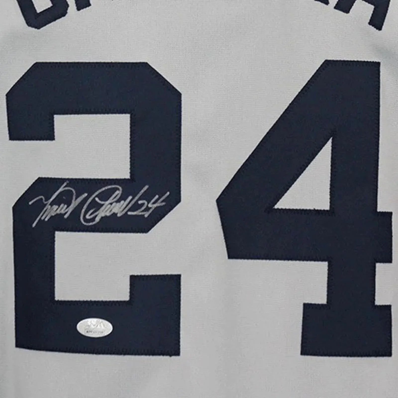 Miguel Cabrera Autographed Detroit (White #24) Custom Jersey - JSA