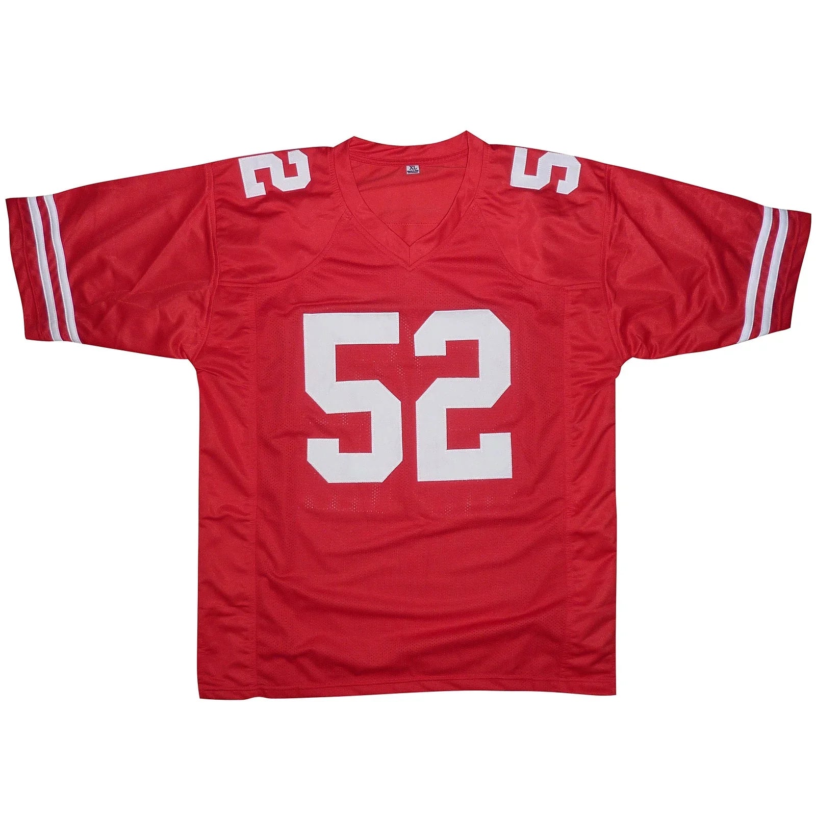 Patrick Willis Autographed San Francisco (Red #52) Custom Jersey - Beckett