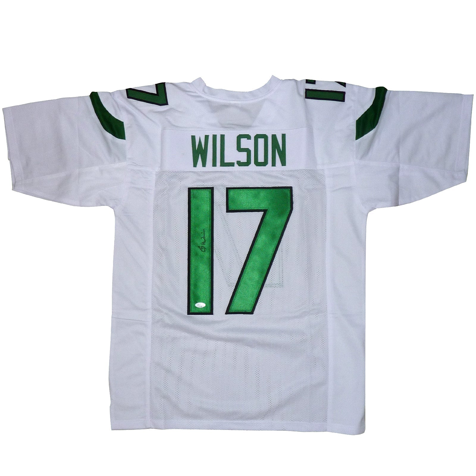 Garrett Wilson Autographed New York (White #17) Custom Jersey - JSA