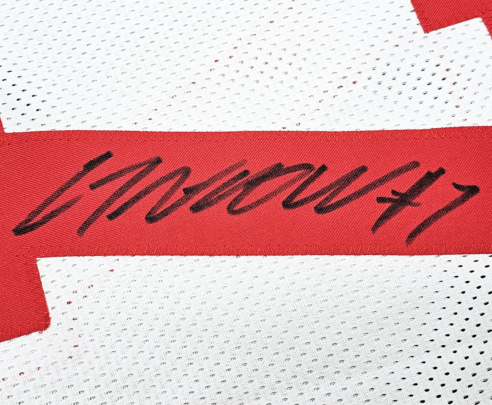 C.J. Stroud Autographed Ohio State Buckeyes (White #7) Custom Jersey - Beckett