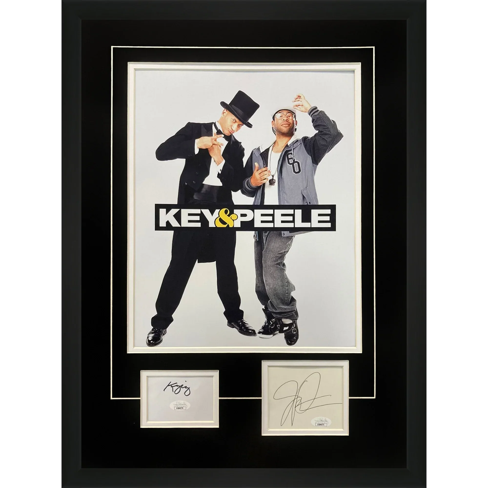 Keegan-Michael Key And Jordan Peele Autographed Key & Peele Deluxe Framed 11x14 Poster Piece - JSA