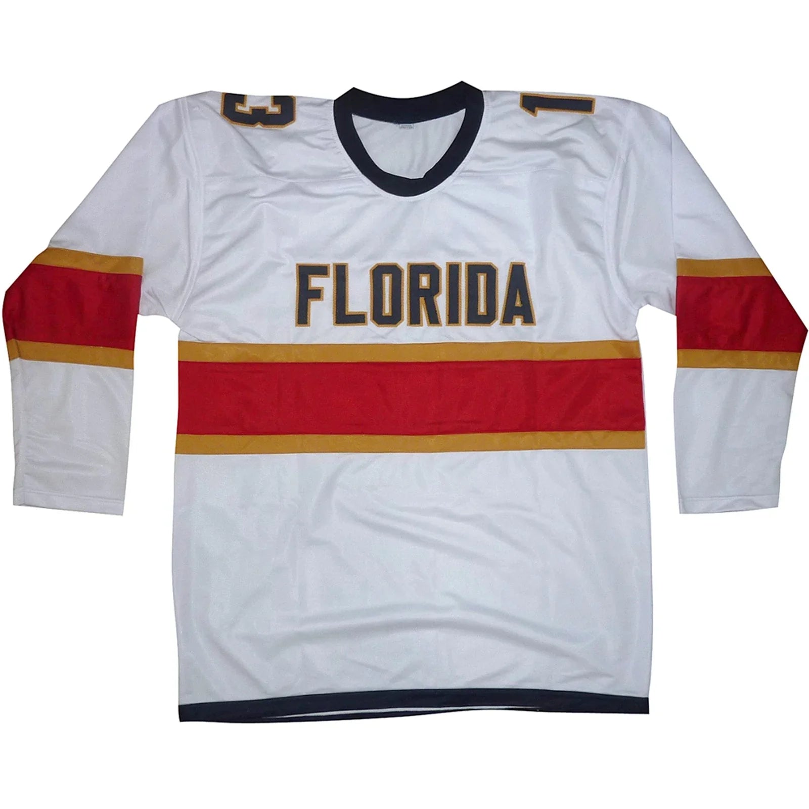 Sam Reinhart Autographed Florida (White #13) Custom Jersey - JSA