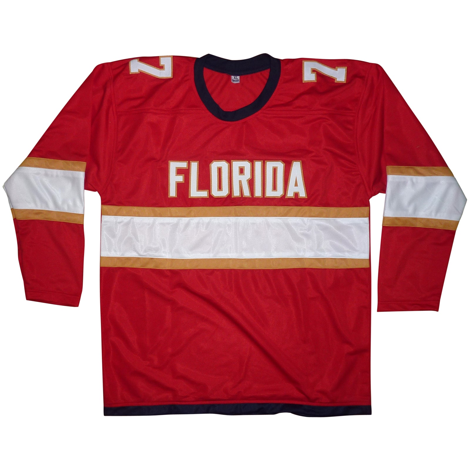 Niko Mikkola Autographed Florida (Red #77) Custom Hockey Jersey - JSA