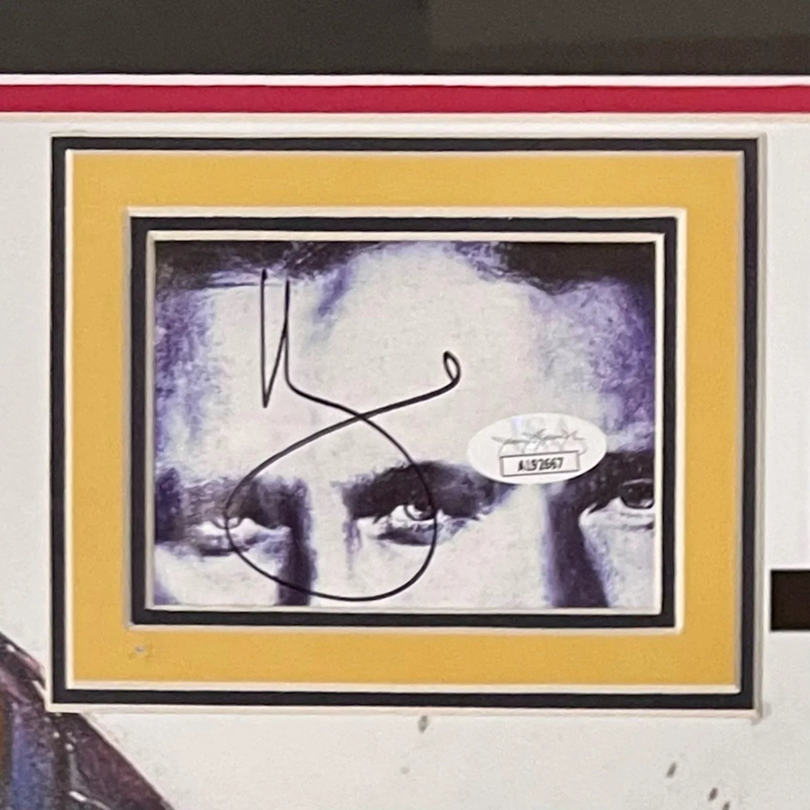 Deadpool And Wolverine Full-Size Movie Poster Deluxe Framed with Ryan Reynolds and Hugh Jackman Autograph - JSA