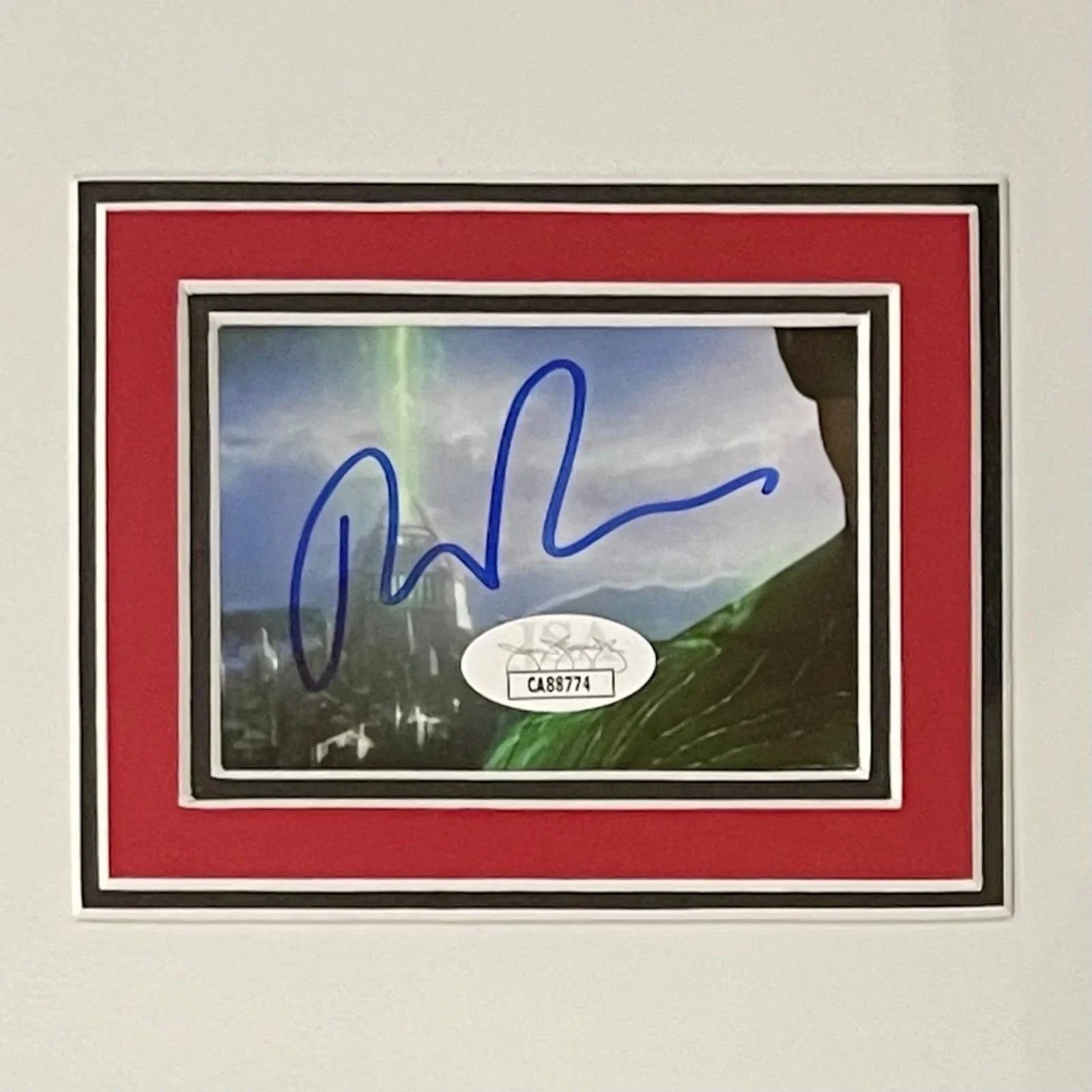 Deadpool And Wolverine Full-Size Movie Poster Deluxe Framed with Ryan Reynolds and Hugh Jackman Autograph - JSA