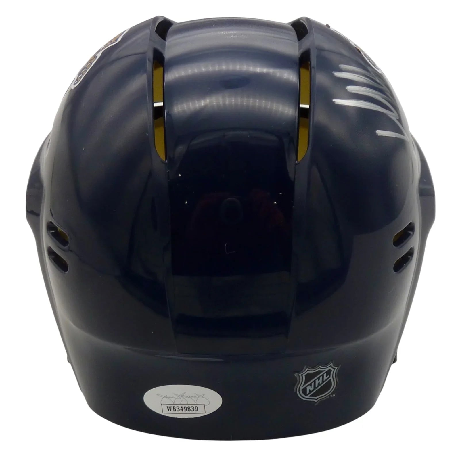 Aleksander Barkov Autographed Florida Panthers Navy Blue Mini Hockey Helmet - JSA