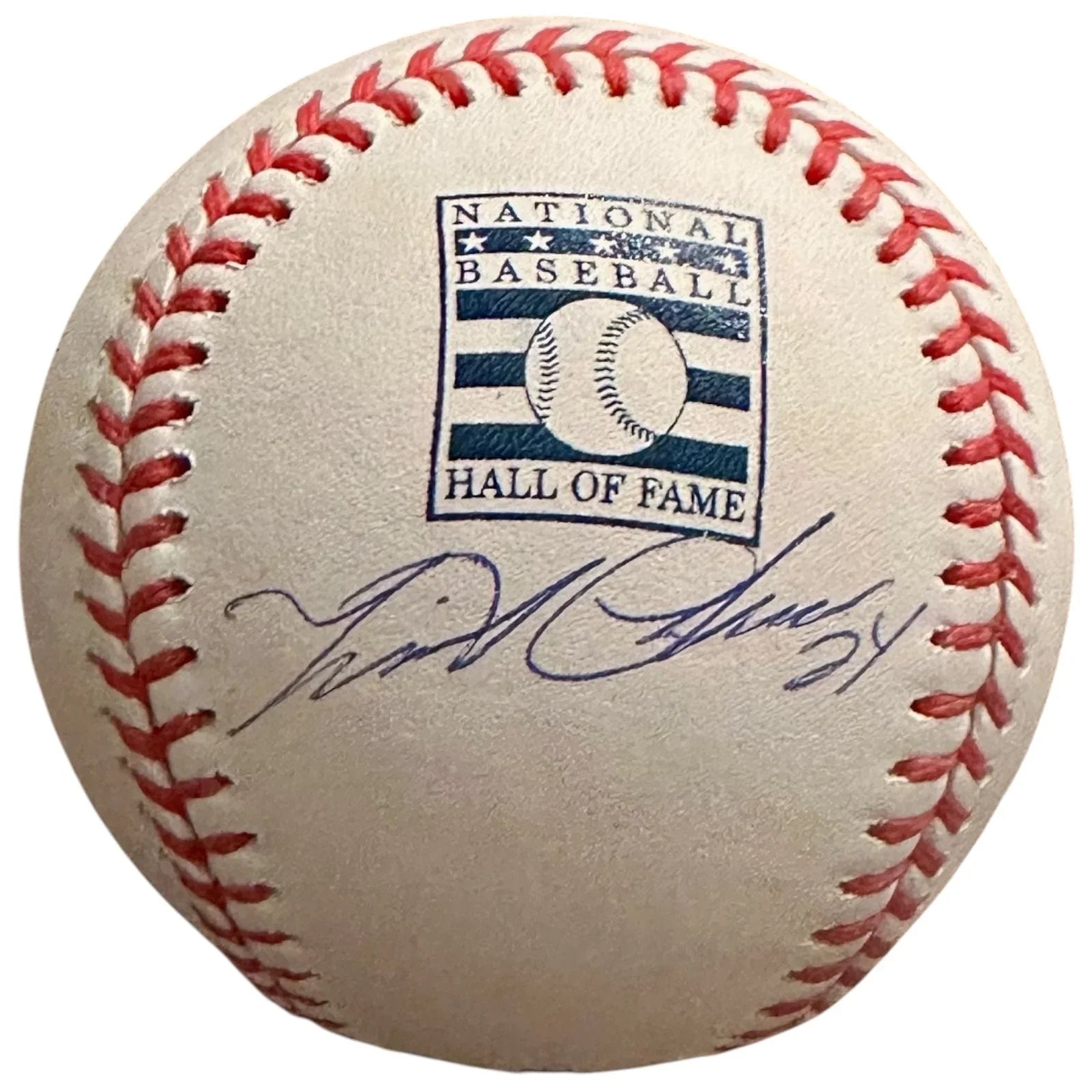Miguel Cabrera Autographed (Hall of Fame Logo) MLB Baseball - JSA