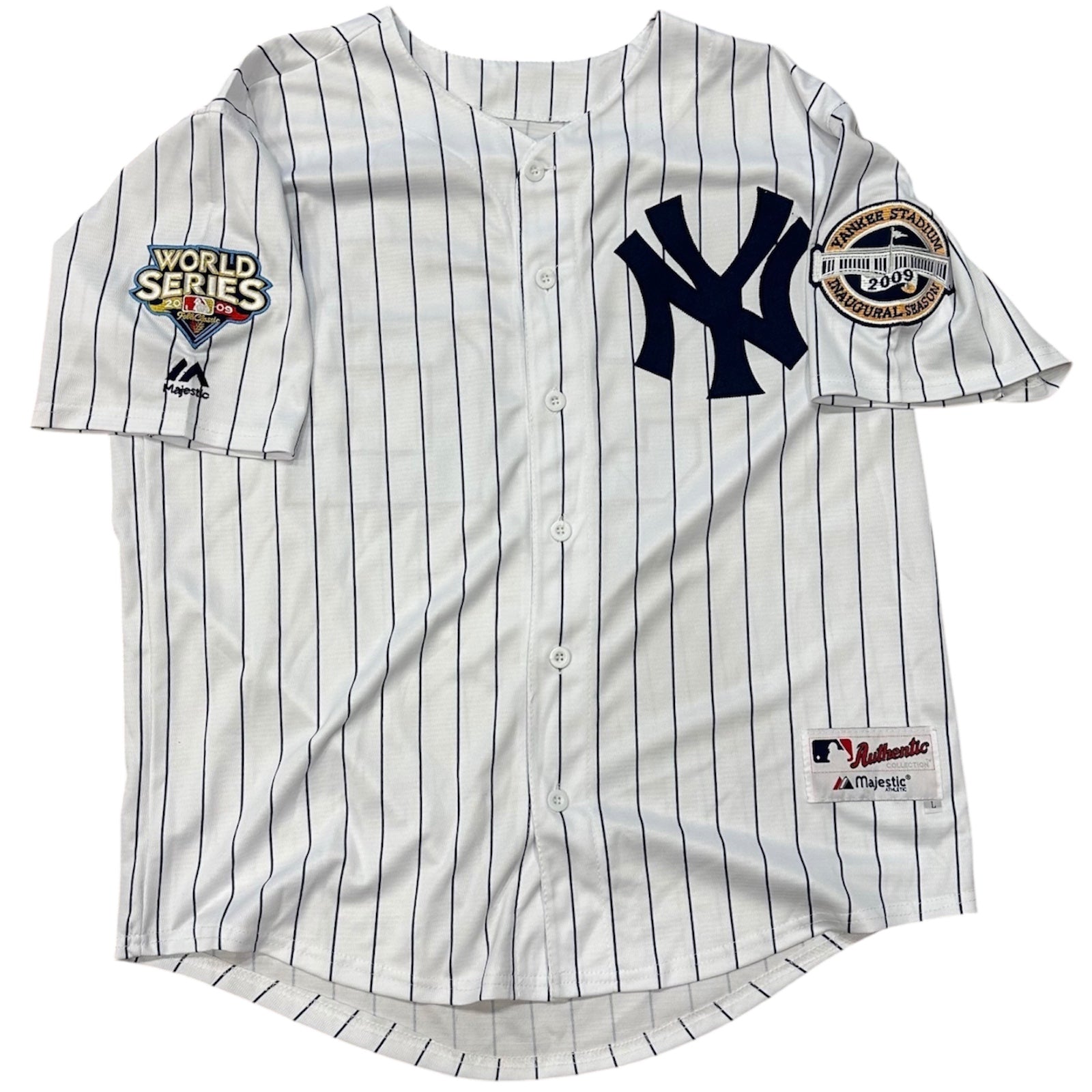 CC Sabathia Autographed New York Yankees (Pinstripe #52) Majestic Jersey - JSA