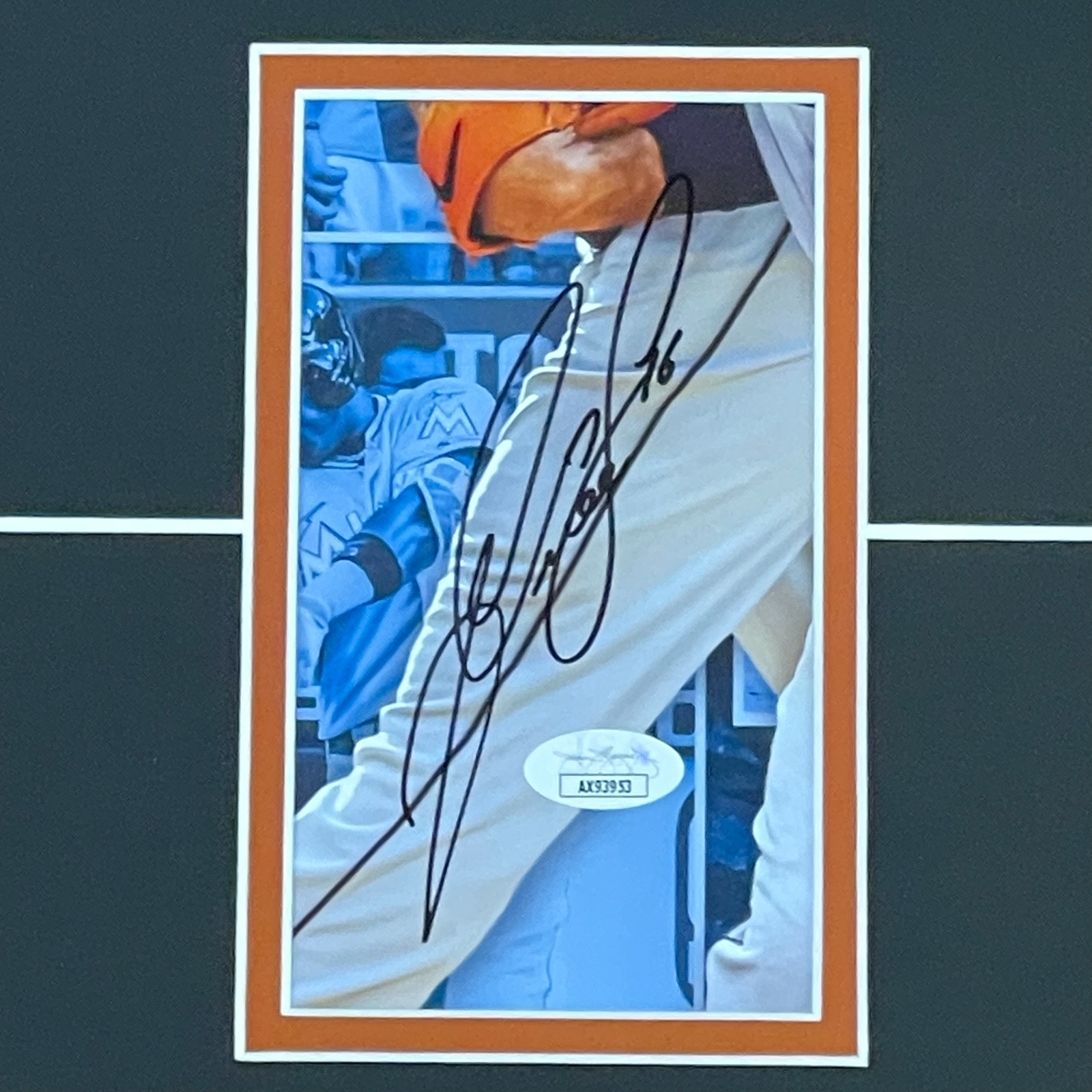 Jose Fernandez Autographed Miami Marlins "Signature Series" Frame - JSA