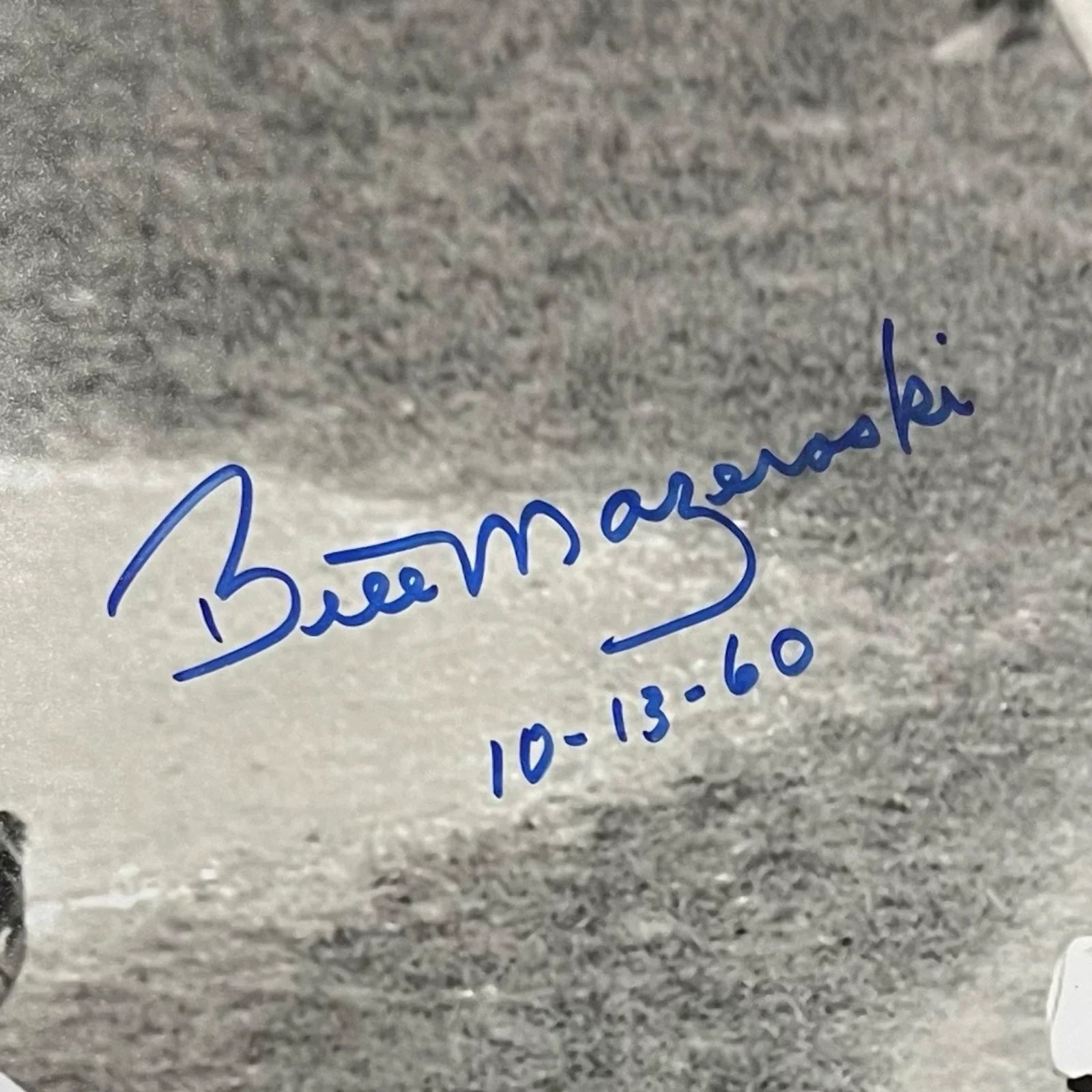 Bill Mazeroski Autographed Pittsburgh Pirates (1960 WS HR) Deluxe Framed 11x14 Photo w/ Replica Game Ticket - JSA