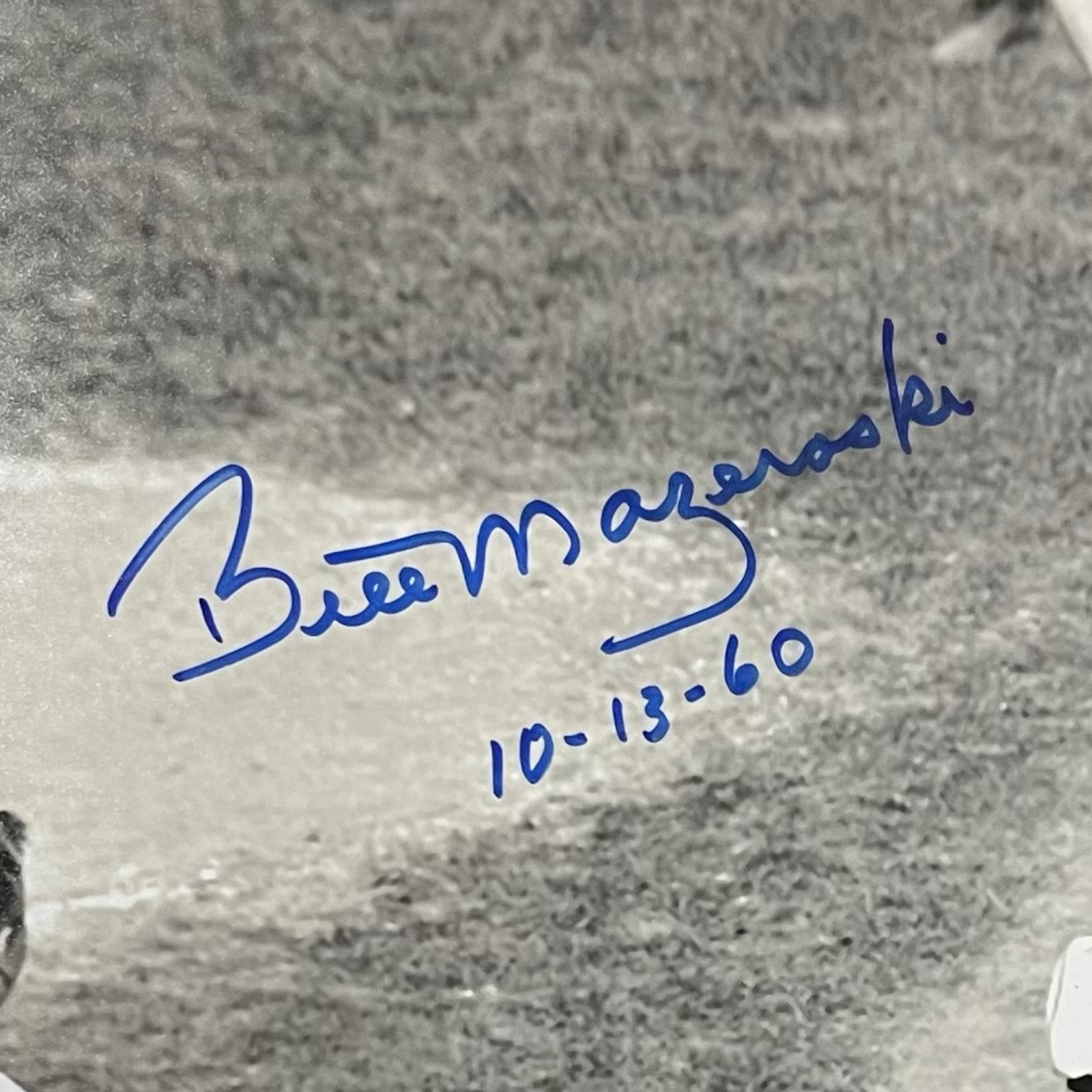 Bill Mazeroski Autographed Pittsburgh Pirates (1960 WS HR) Deluxe Framed 11x14 Photo w/ Replica Game Ticket - JSA