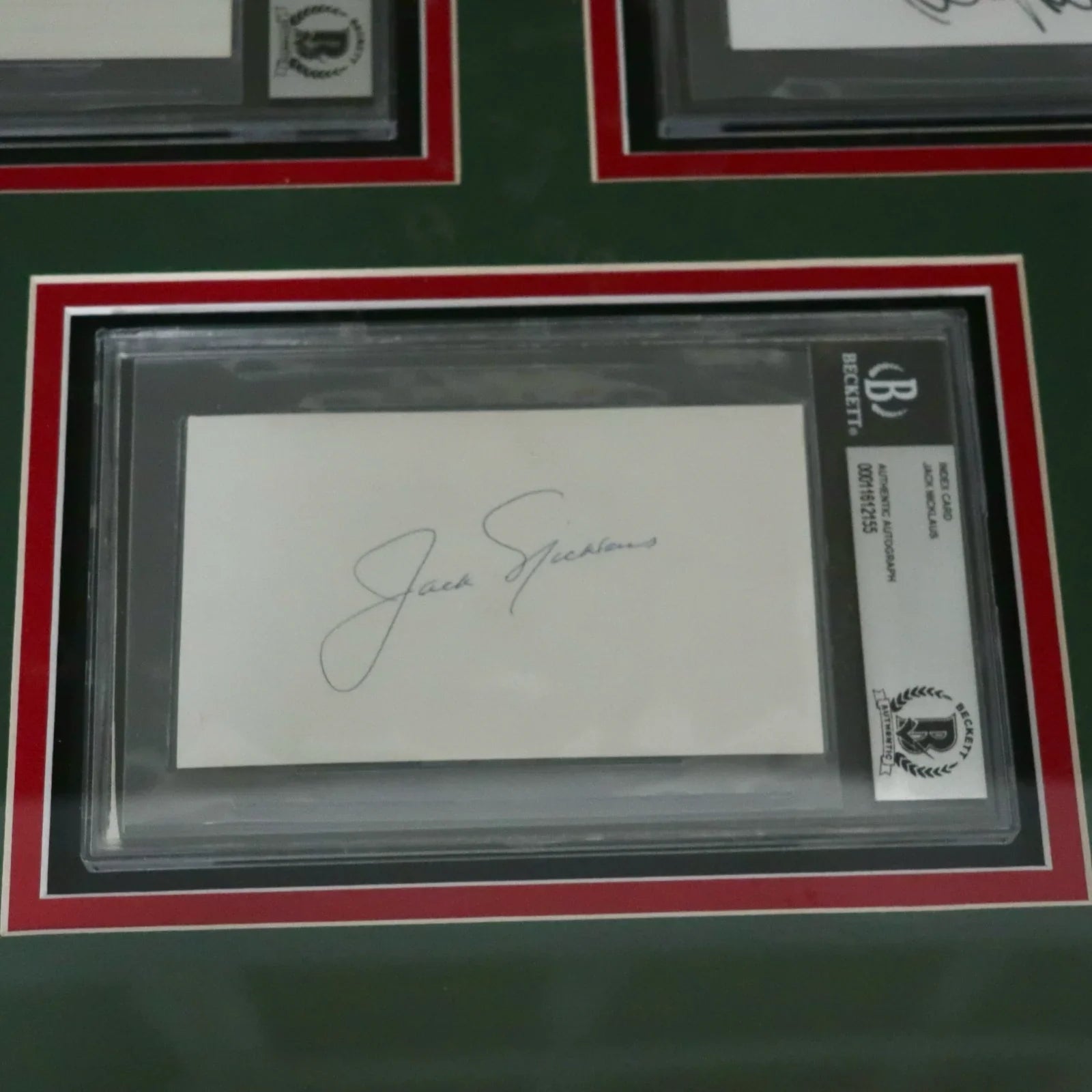 LeRoy Neiman "Golf Champions" Deluxe Framed Print with 6 Signatures - Snead, Hogan, Player, Trevino, Palmer, Nicklaus - Beckett Slab