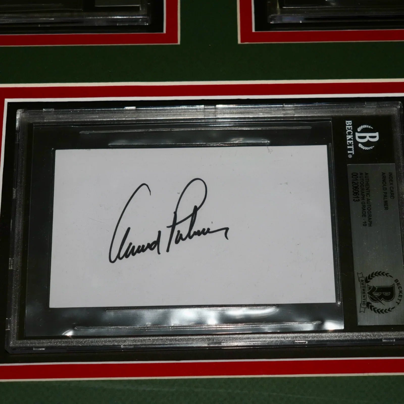 LeRoy Neiman "Golf Champions" Deluxe Framed Print with 6 Signatures - Snead, Hogan, Player, Trevino, Palmer, Nicklaus - Beckett Slab