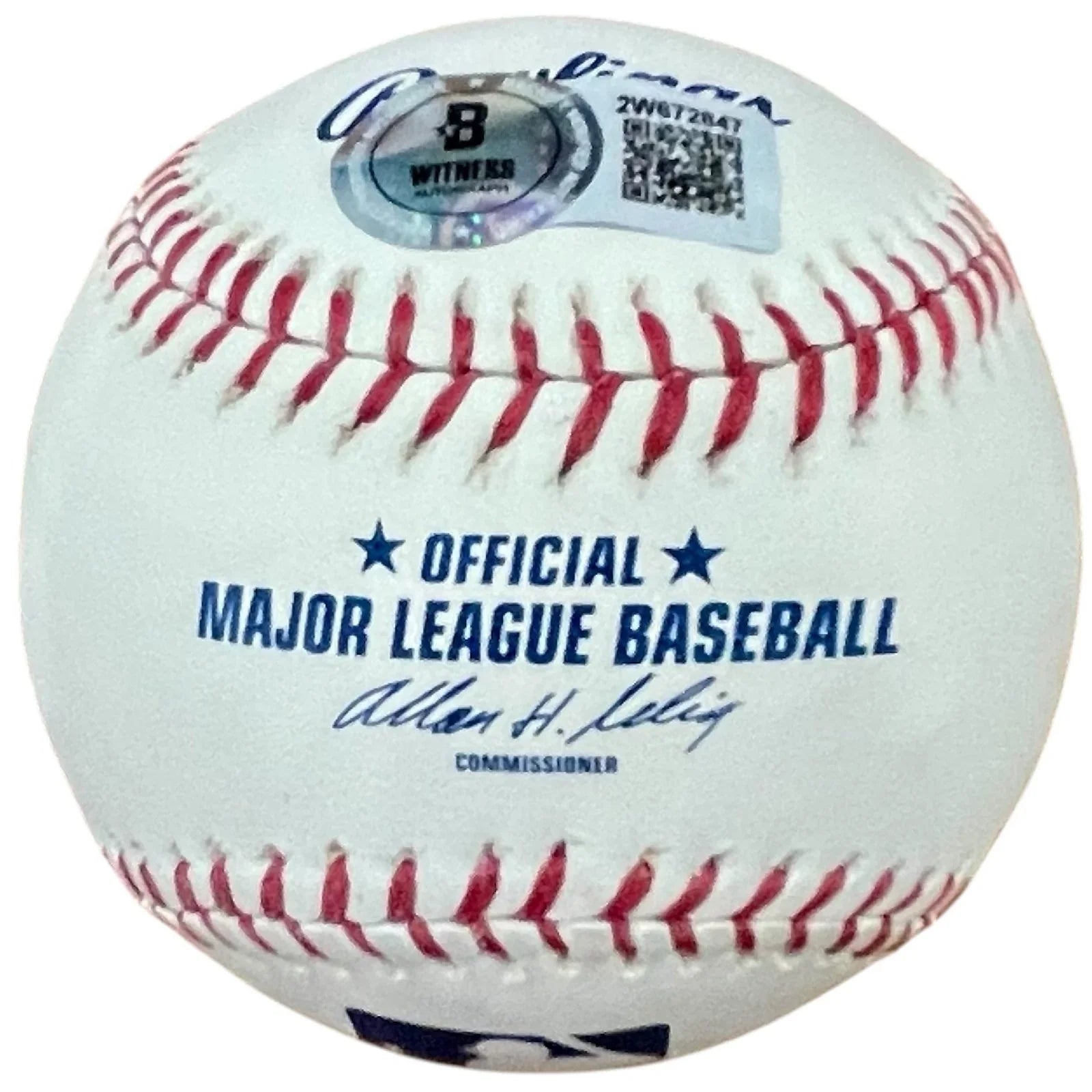 Darryl Strawberry Autographed MLB Baseball - Beckett