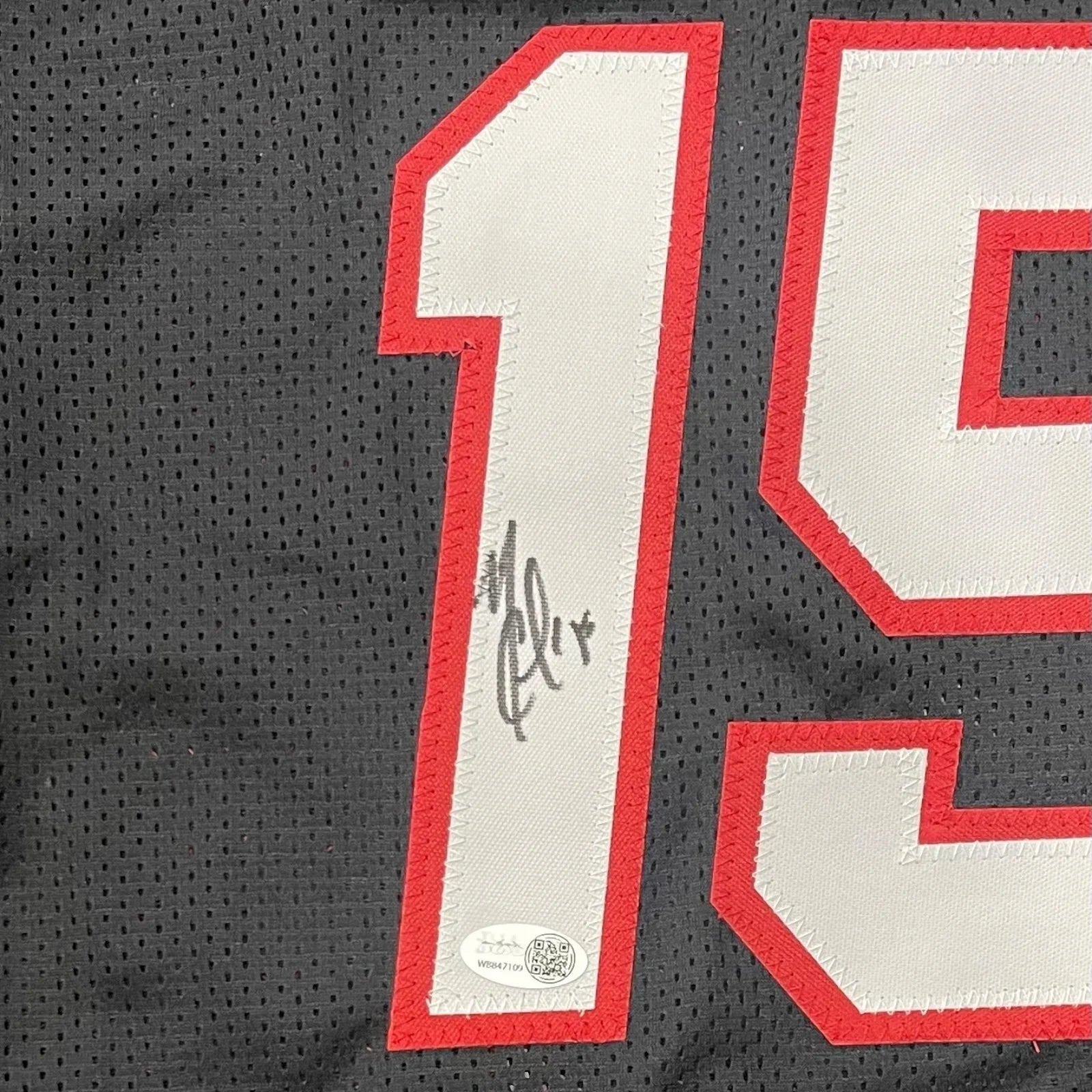 Mario Chalmers Autographed Miami (Black #15) Custom Jersey - JSA