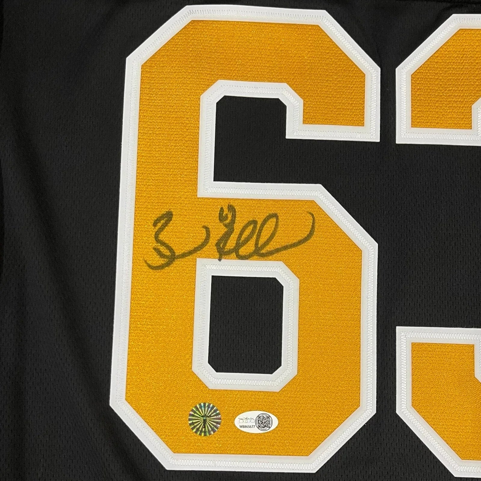 Brad Marchand Autographed Boston Bruins (Black #63) Authentic Breakaway Home Jersey - JSA