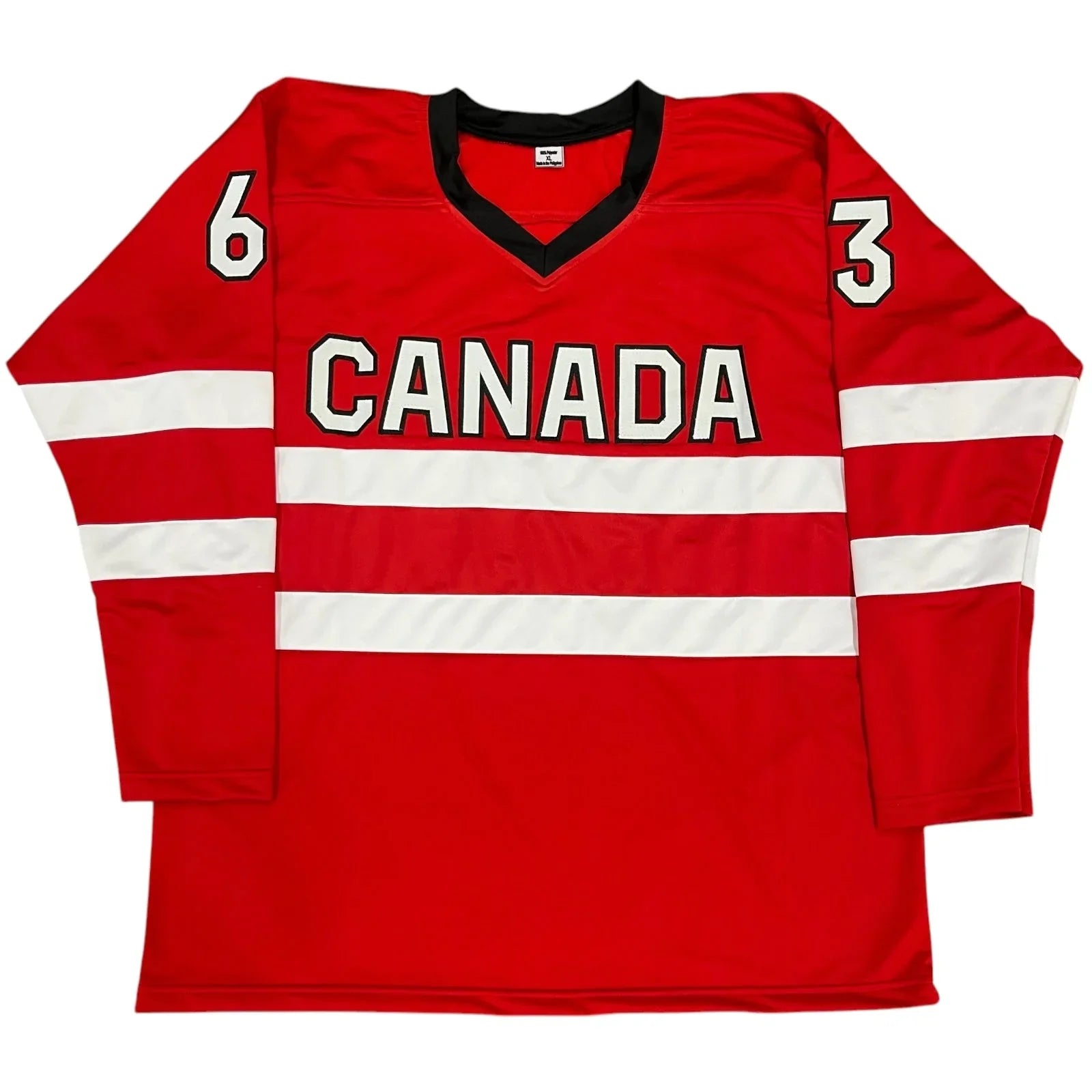 Brad Marchand Autographed Team Canada 4 Nations (Red #63) Custom Jersey - JSA