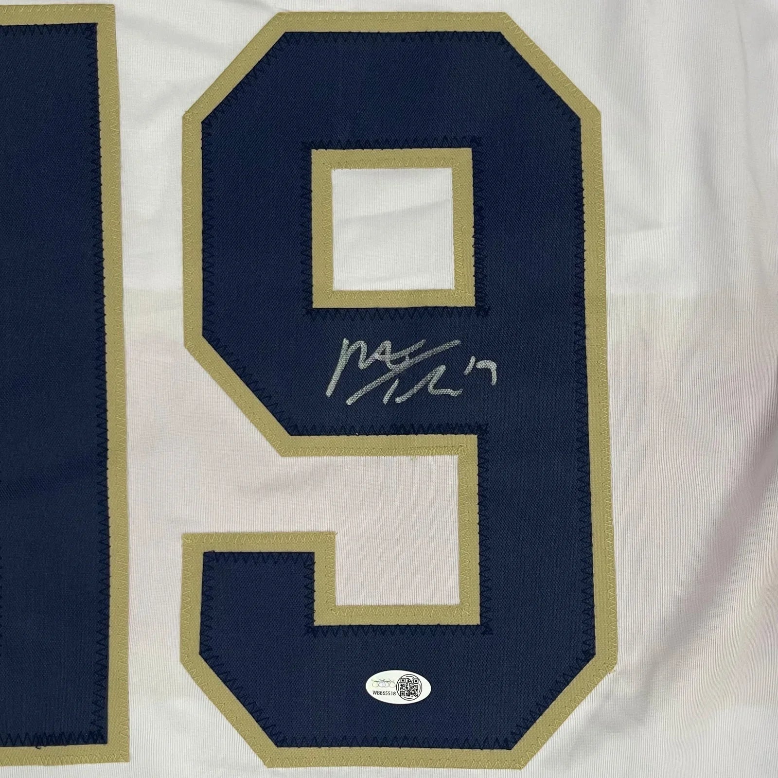 Matthew Tkachuk Autographed Florida (White #19) Custom Hockey Jersey - JSA