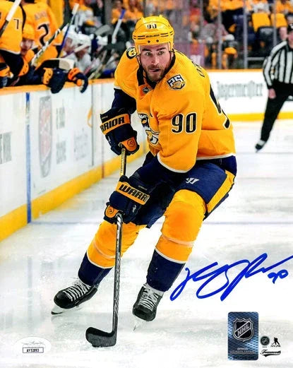 Ryan O'Reilly Autographed Nashville Predators (Action) 8x10 Photo - JSA