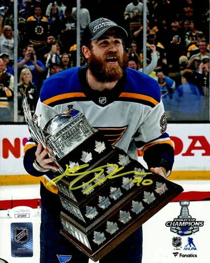 Ryan O'Reilly Autographed St Louis Blues (Conn Smythe Trophy) 8x10 Photo - JSA