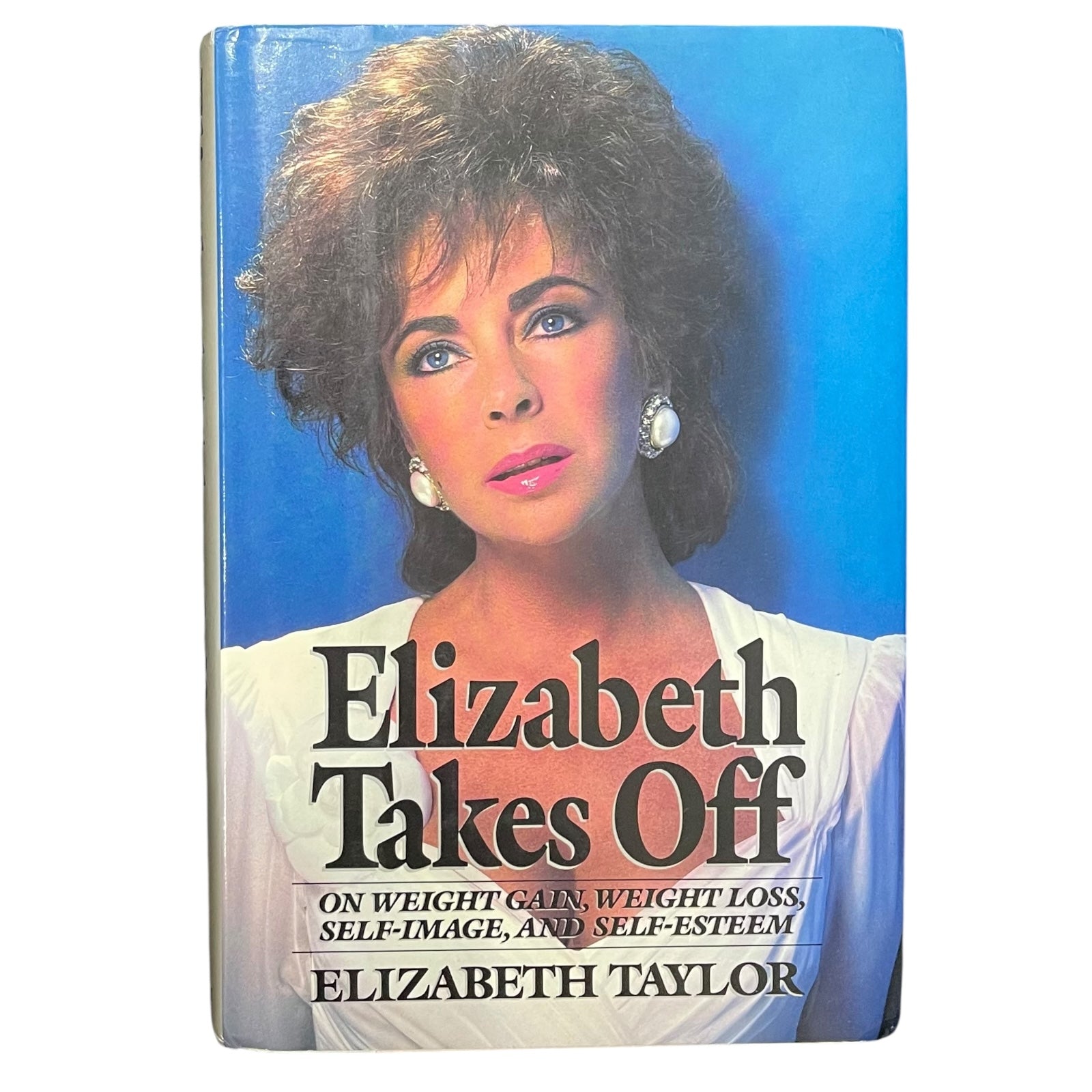 Elizabeth Taylor Autographed Elizabeth Takes Off Book - JSA LOA