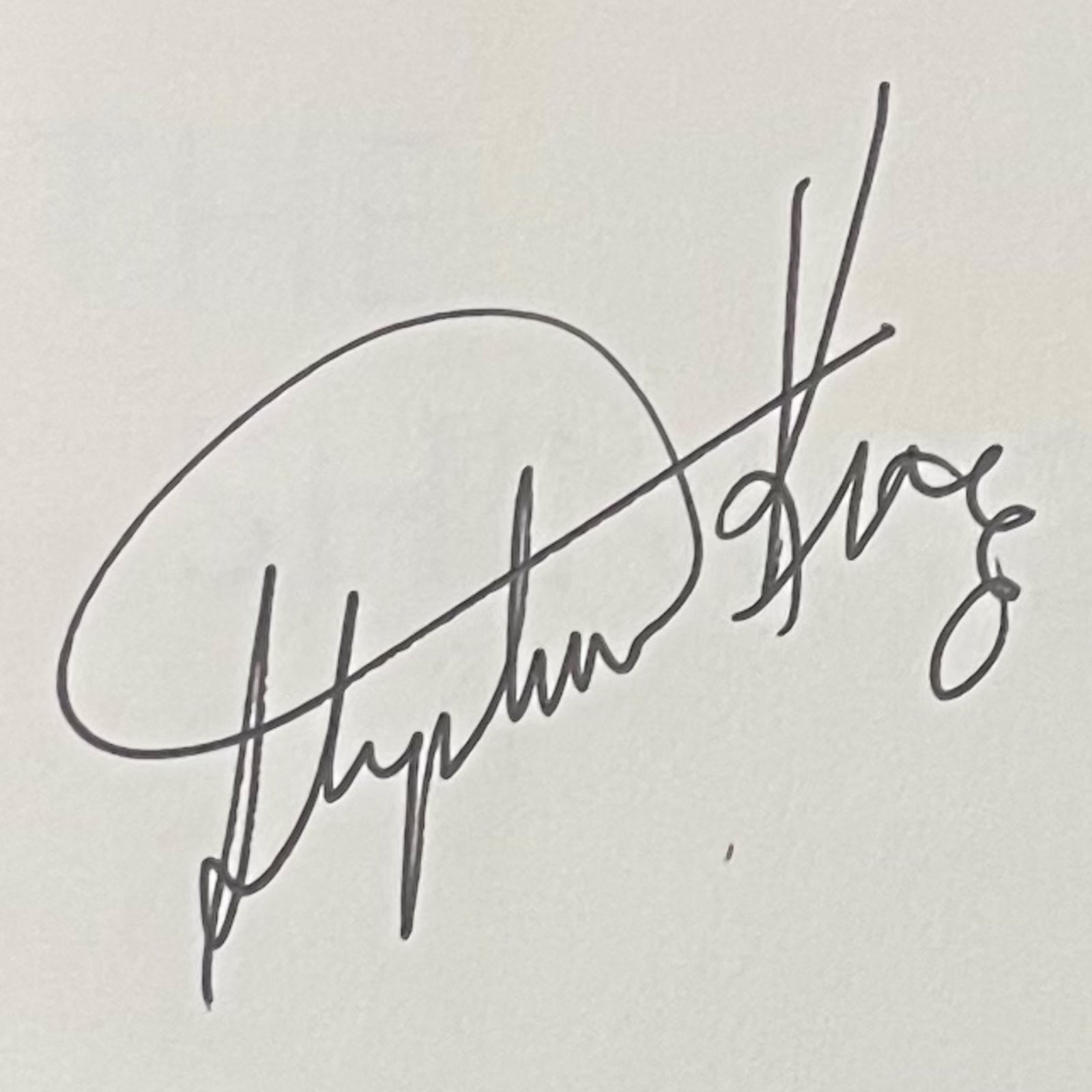 Stephen King Autographed Book The Shining - JSA LOA