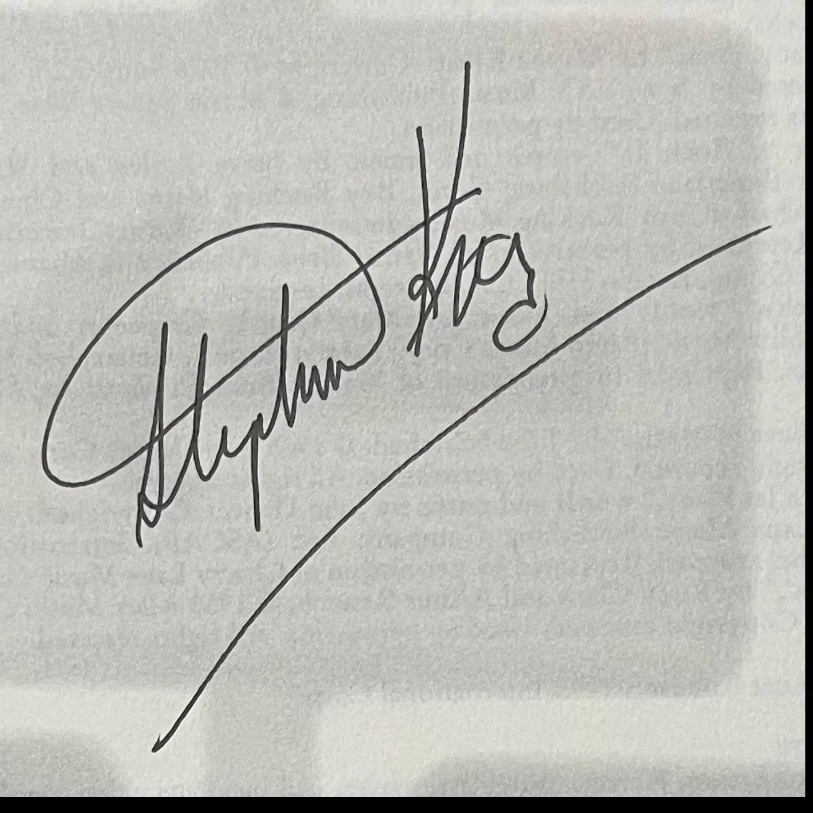 Stephen King Autographed Book Desperation - JSA LOA