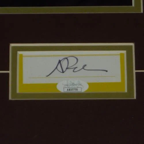 Nick Offerman And Amy Poehler Autographed Parks and Recreation Deluxe Framed Piece