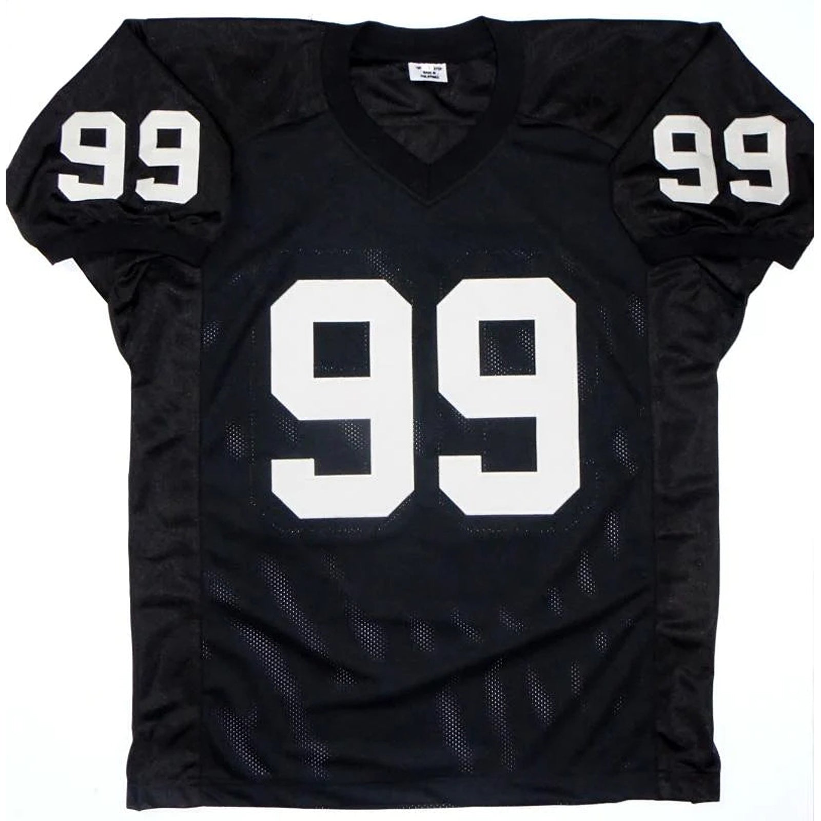 Warren Sapp Autographed Raiders (Black #99) Jersey - Beckett