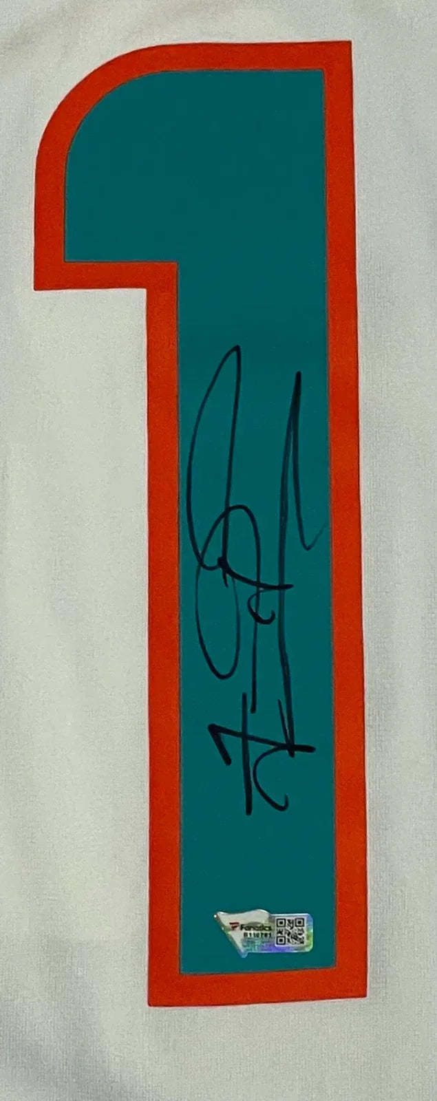 Tua Tagovailoa Autographed Miami Dolphins (White #1) Nike Jersey - Fanatics