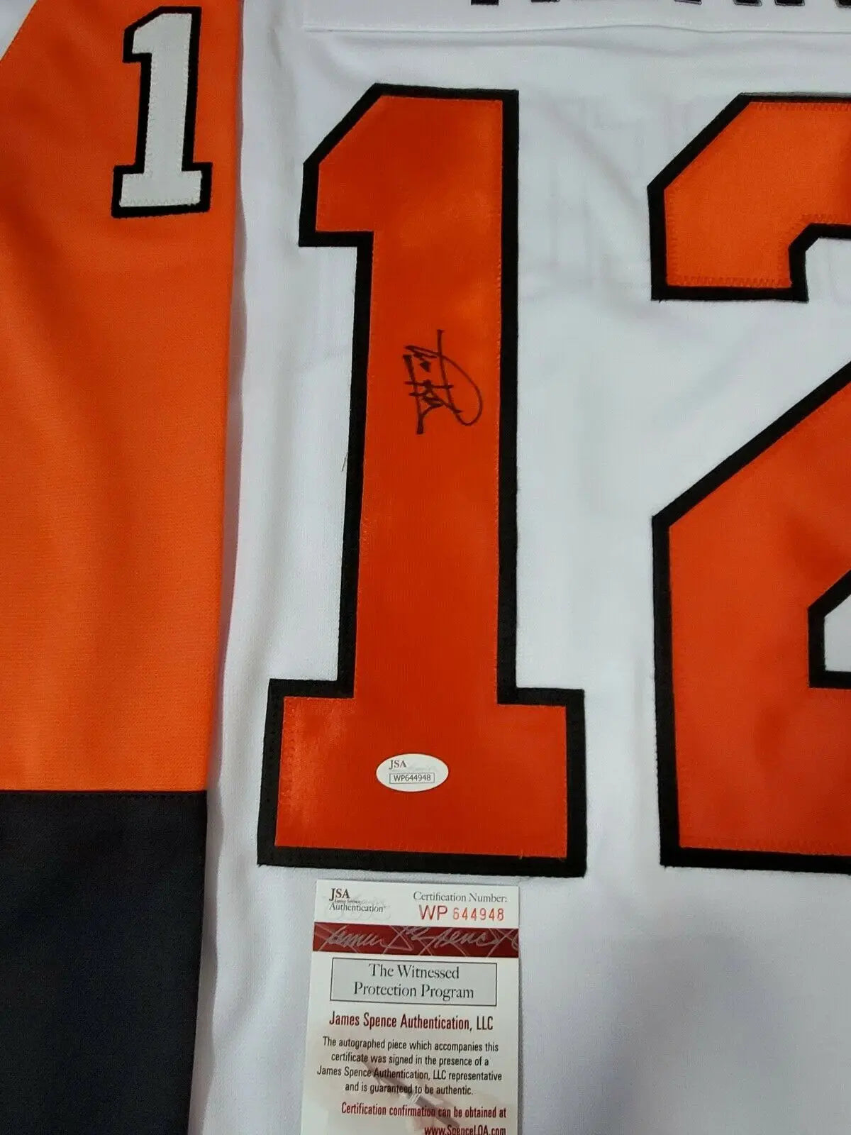 PHILADELPHIA FLYERS TIM KERR AUTOGRAPHED SIGNED JERSEY JSA COA