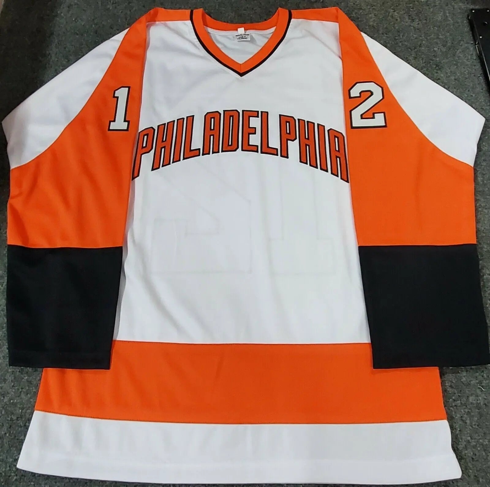 PHILADELPHIA FLYERS TIM KERR AUTOGRAPHED SIGNED JERSEY JSA COA