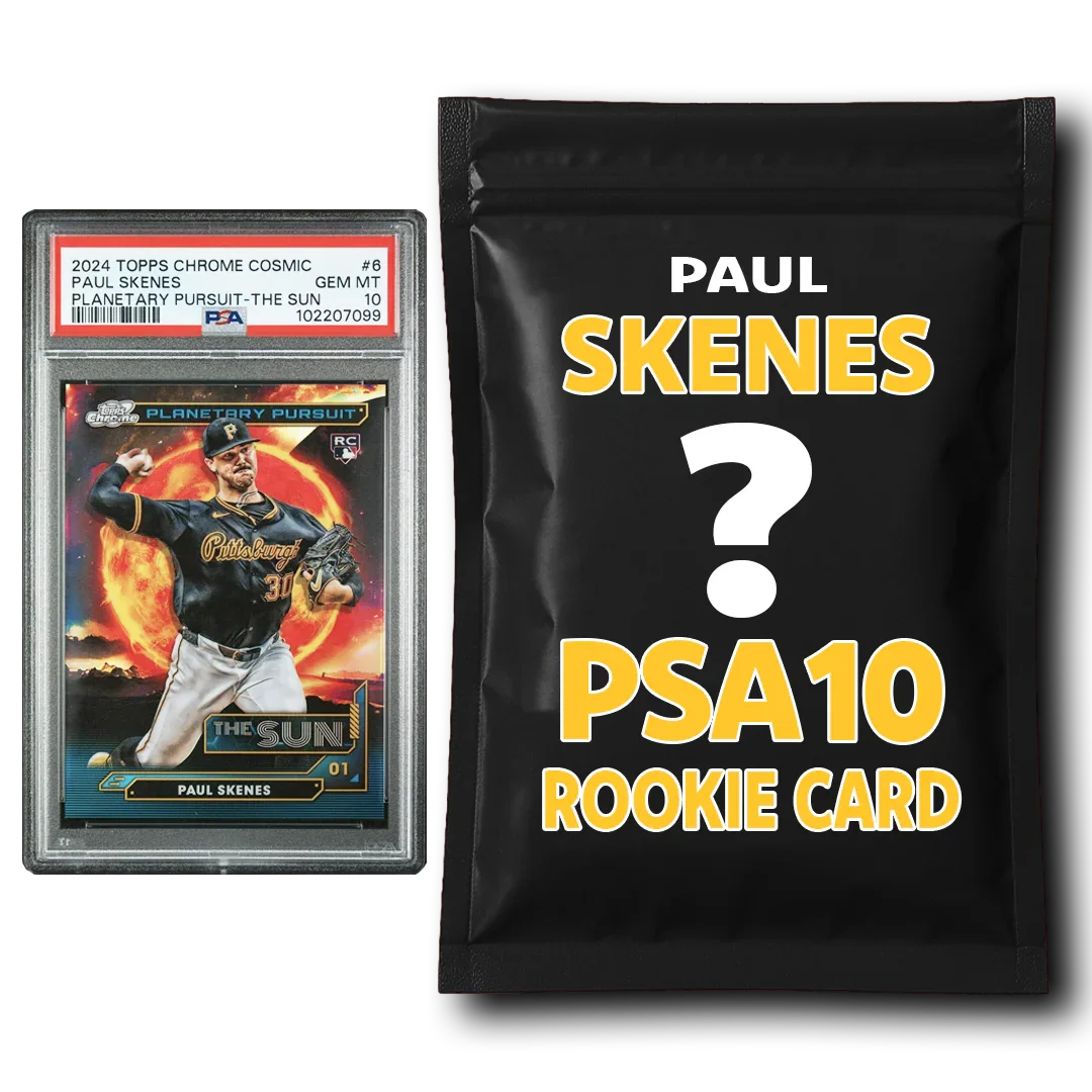 Paul Skenes PSA 10 Graded Rookie Baseball Card Mystery Pack