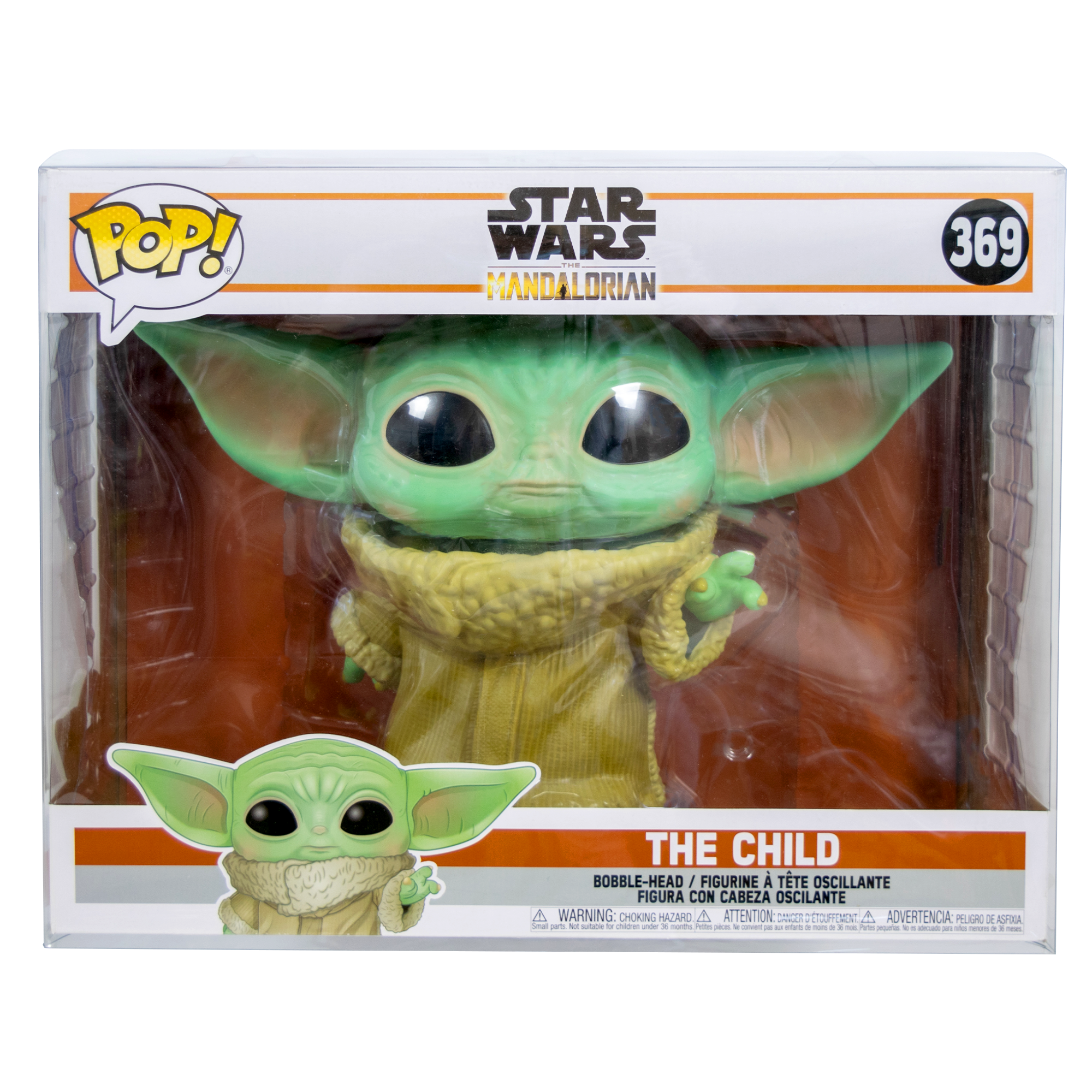 10" Baby Yoda The Child Grogu Funko Pop! PopShield Protectors