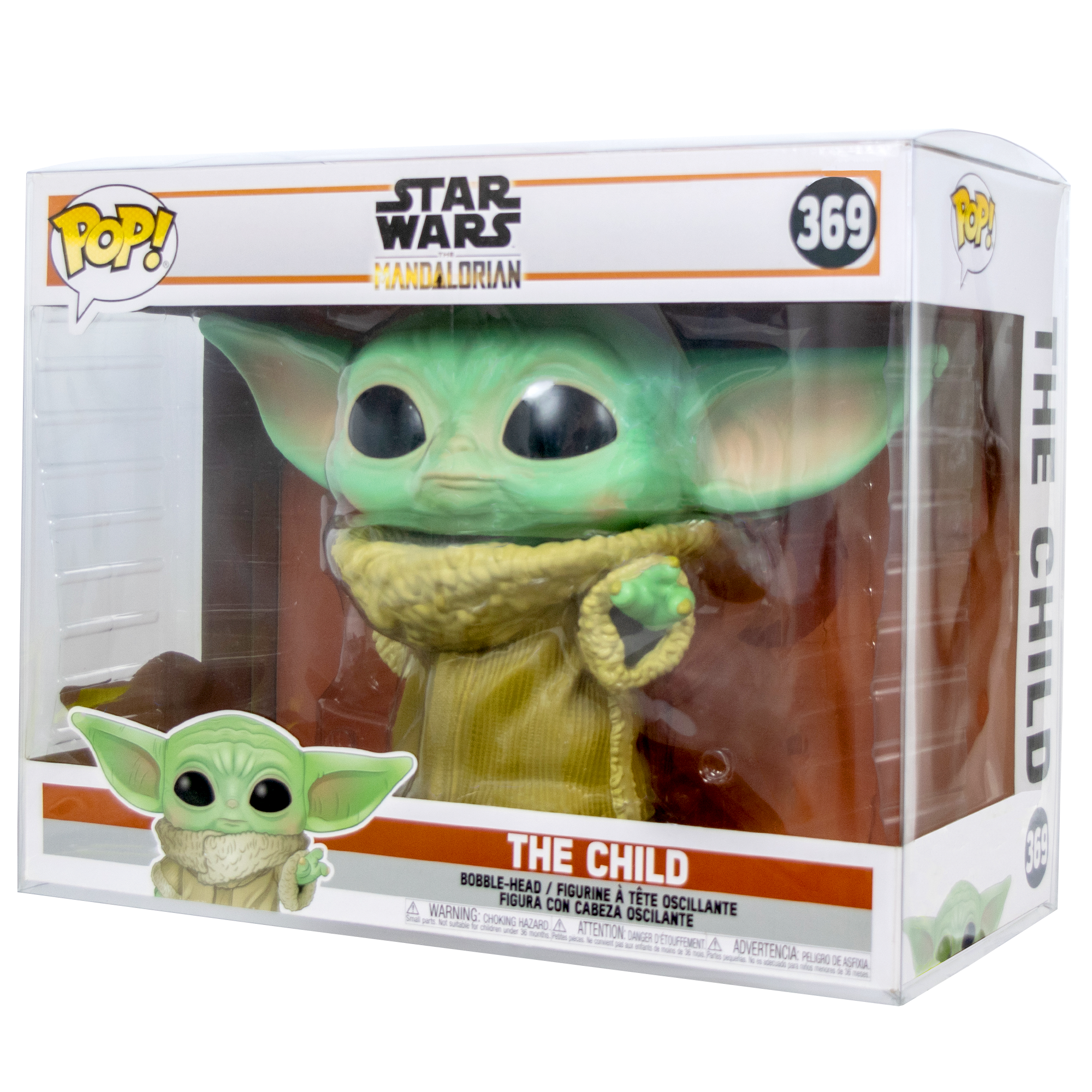 10" Baby Yoda The Child Grogu Funko Pop! PopShield Protectors