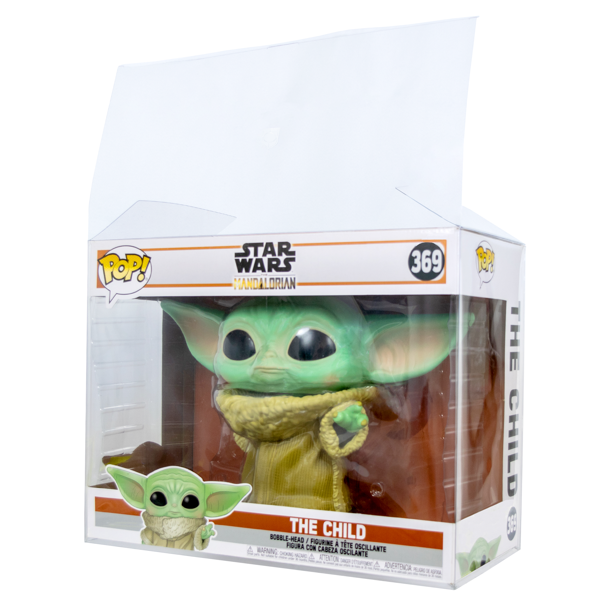 10" Baby Yoda The Child Grogu Funko Pop! PopShield Protectors