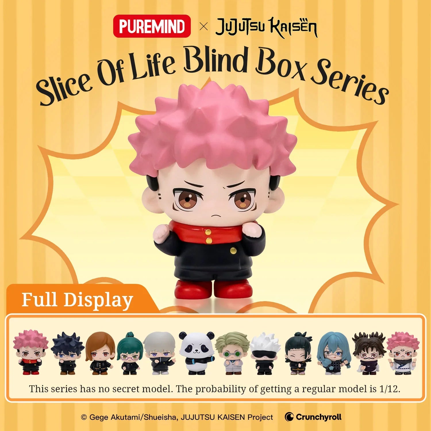 Puremind x Jujutsu Kaisen Slice of Life Blind Box - Official Mystery Figure