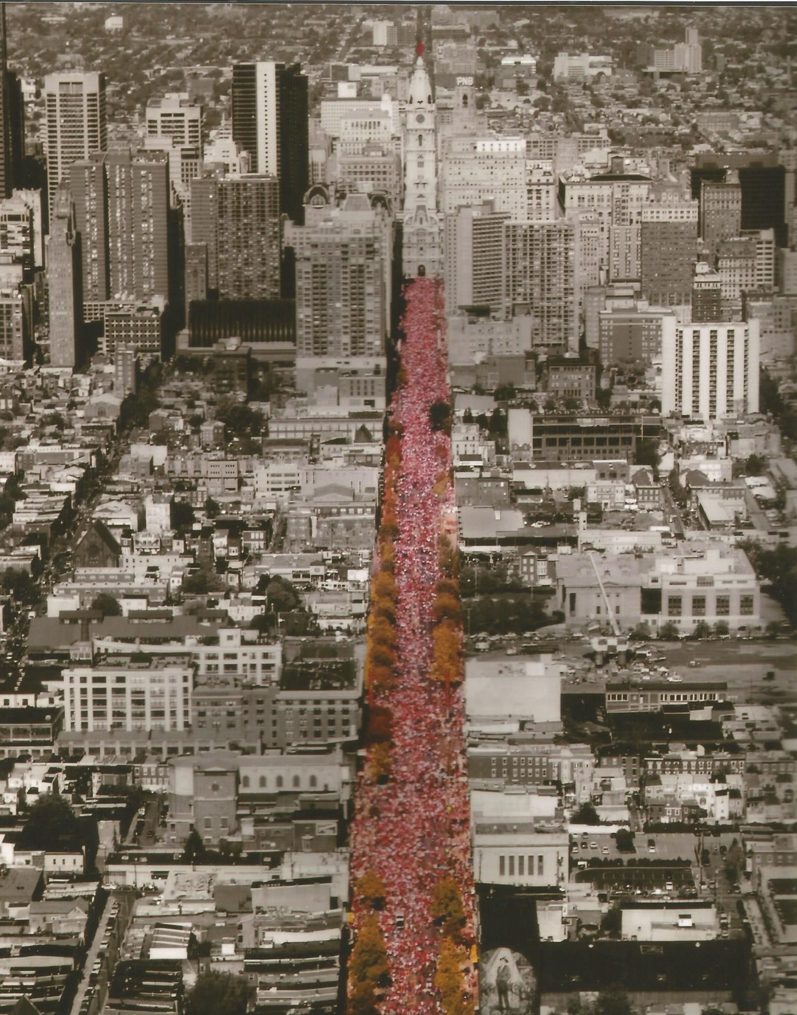 Philadelphia Phillies 2008 World Series Parade on Broad Street MLB Baseball Photo