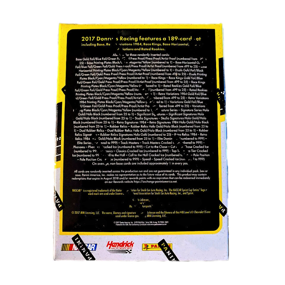 2017 Donruss NASCAR Racing Blaster Box