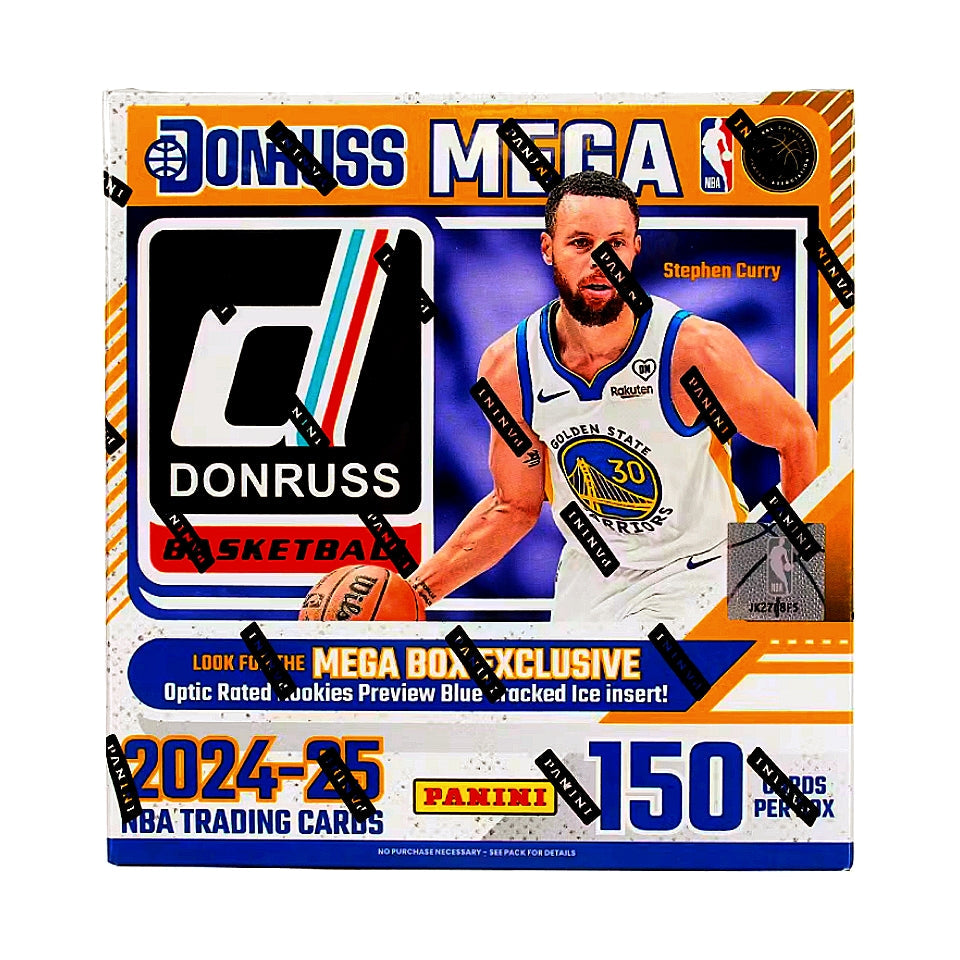2024-25 Panini Donruss Basketball NPP Mega Box "Blue Cracked Ice"