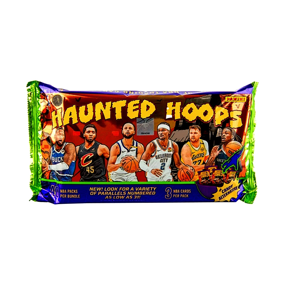 2024-25 Panini Haunted Hoops Halloween Basketball Treat Pack Box