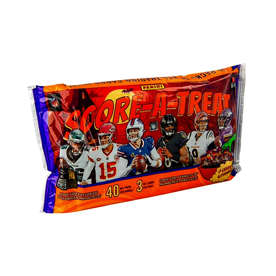 2025 Panini Score-A-Treat Halloween Football Treat Pack Box