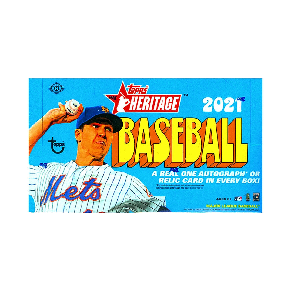 2021 Topps Heritage Baseball Hobby Box