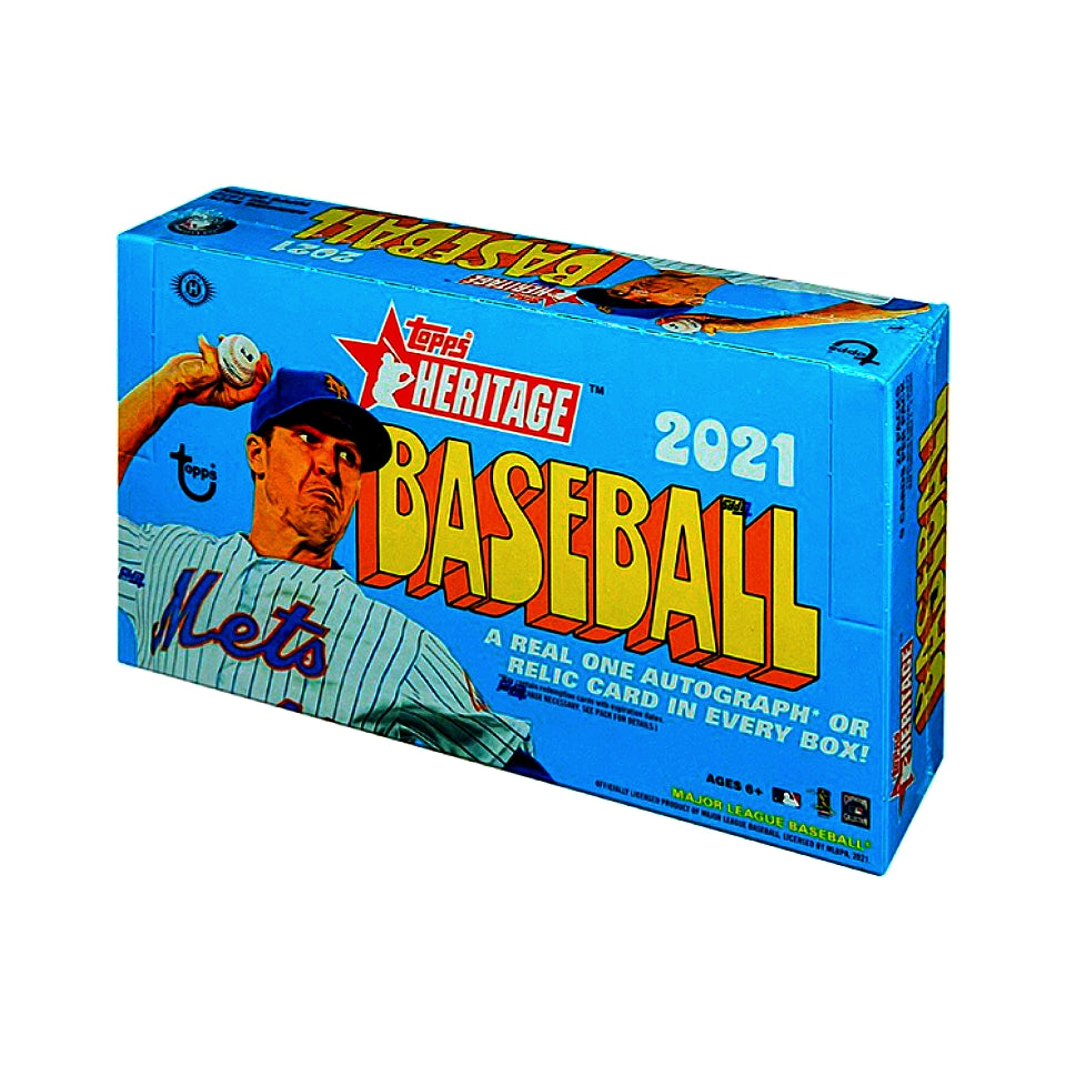 2021 Topps Heritage Baseball Hobby Box