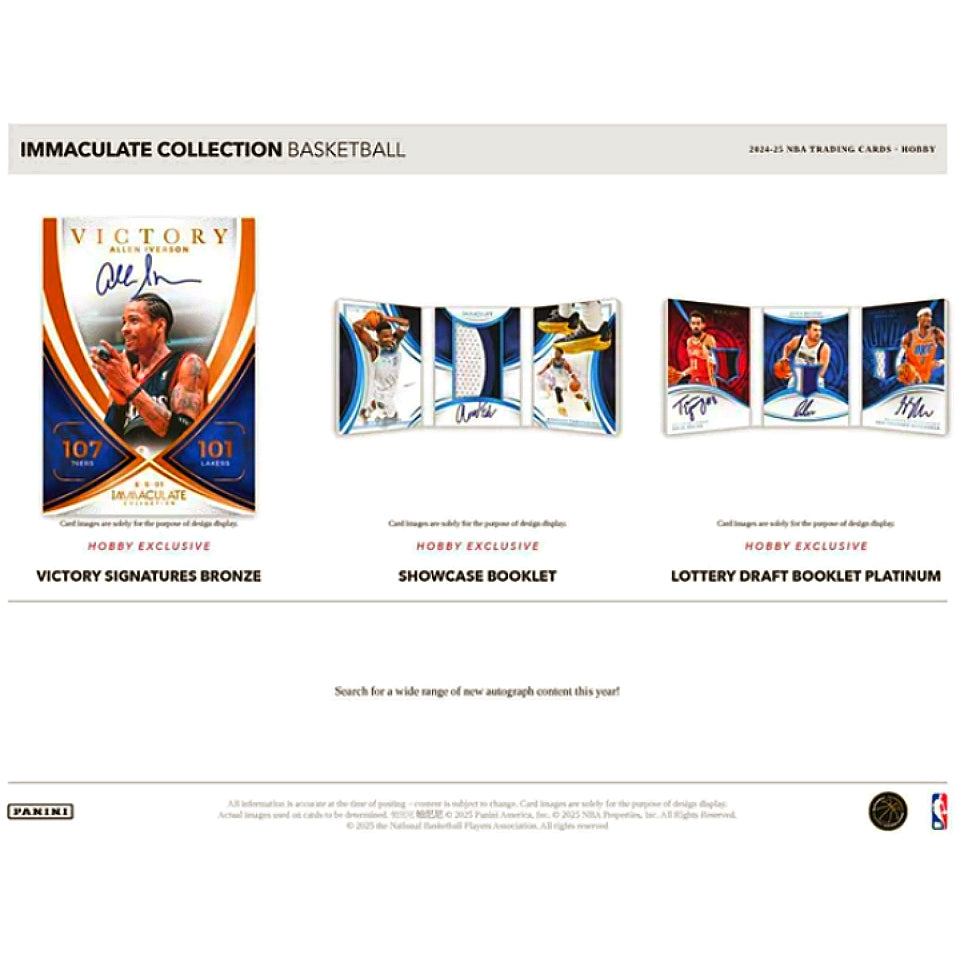 2024-25 Panini Immaculate Basketball Hobby Box