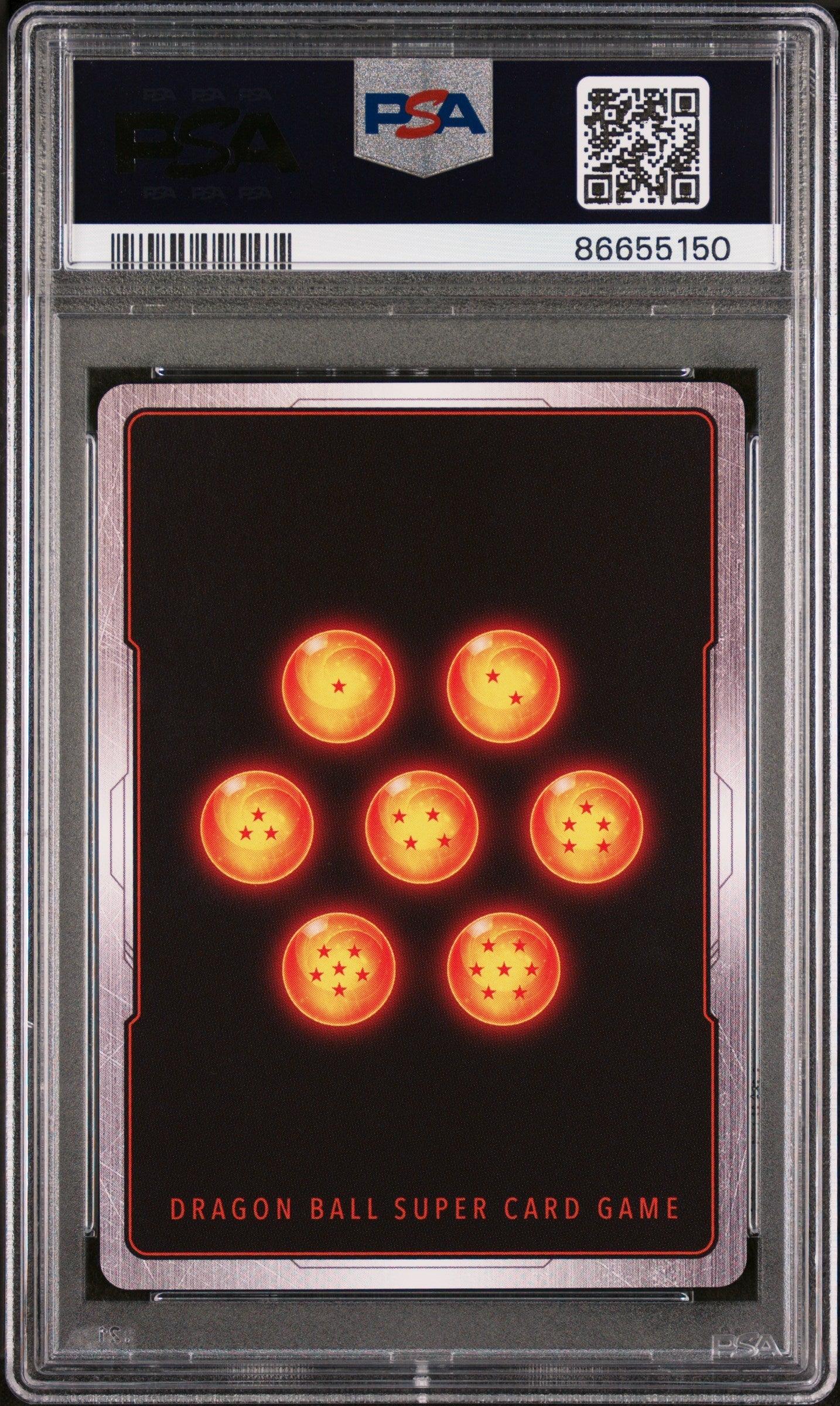 2022 DRAGON BALL SUPER REALM OF THE GODS 7 SSG GOKU, DVN RSTRNT #P-362 - PSA 10