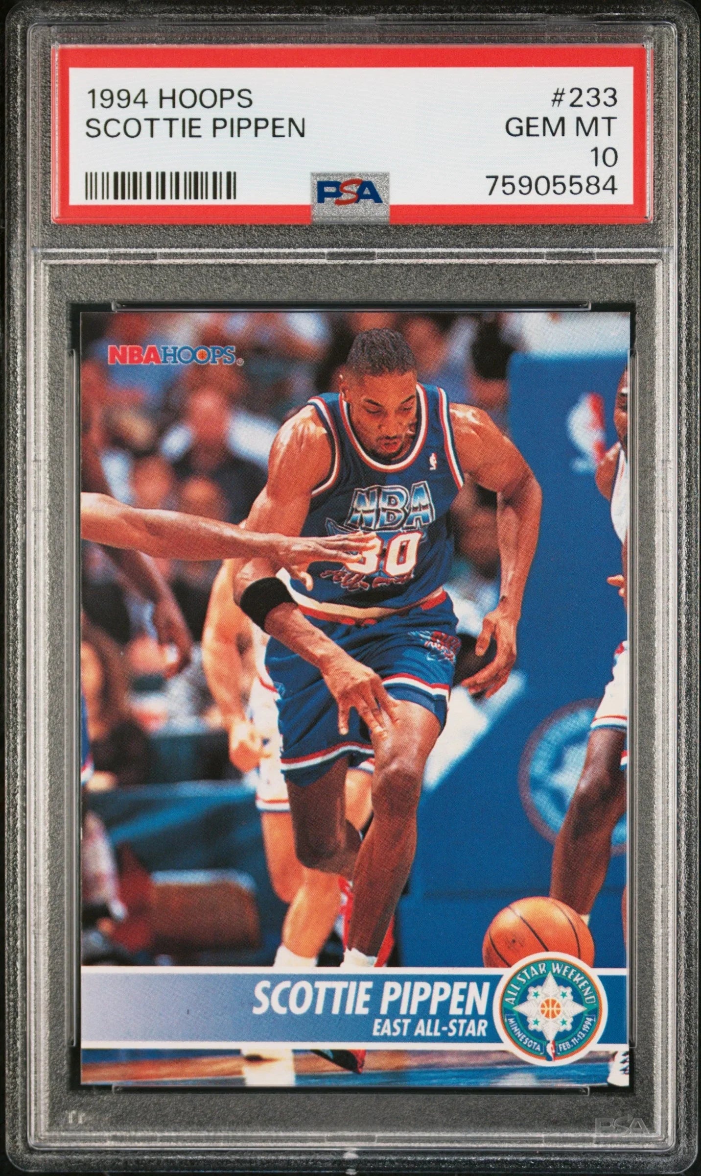 1994 HOOPS SCOTTIE PIPPEN #233 - PSA 10