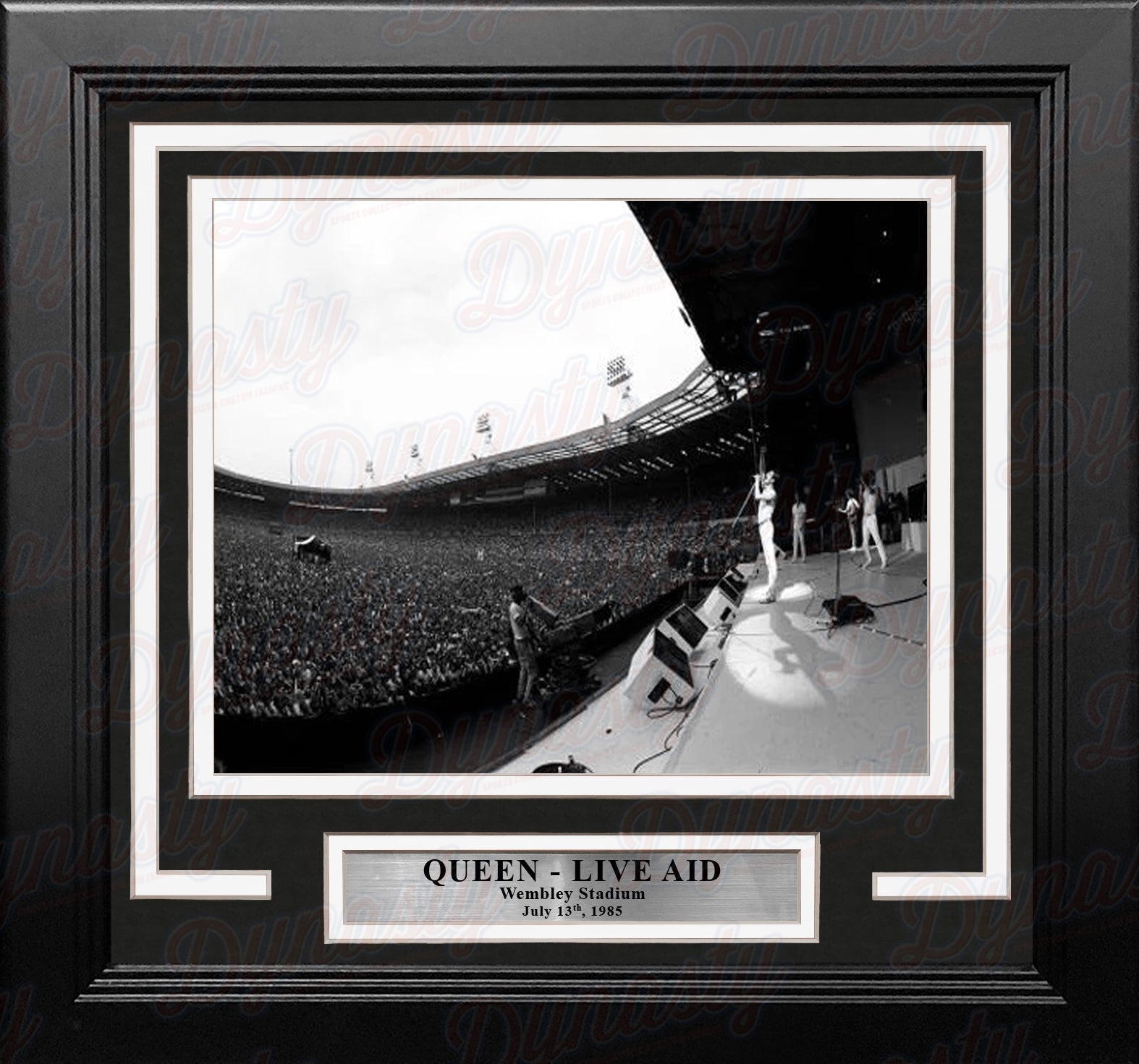 Queen Live Aid 1985 8" x 10" Framed Concert Photo