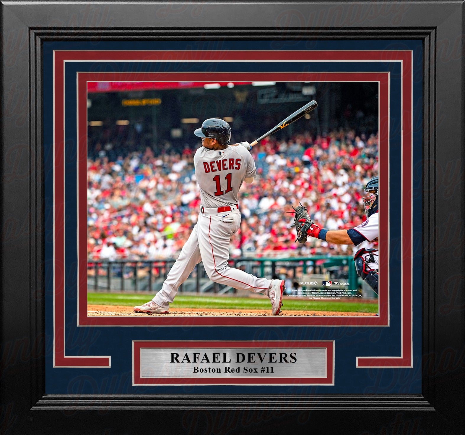 Rafael Devers in Action Boston Red Sox 8" x 10" Framed Baseball Photo